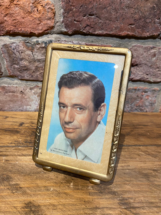 Yves Montand Framed Picture Produced by 20th Century Fox