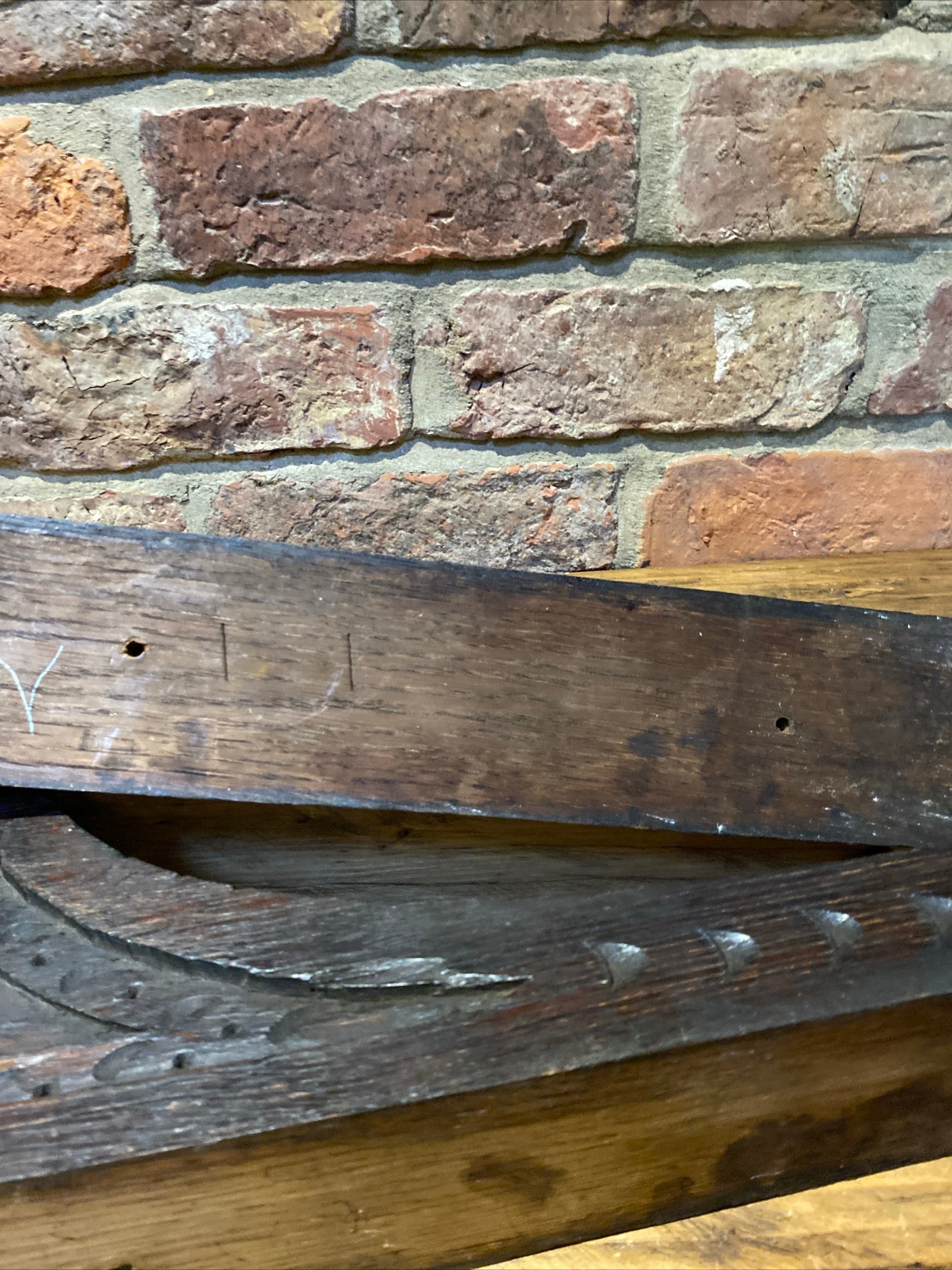 Pair Of Oak Carved , Shelf Brackets, Furniture Brackets