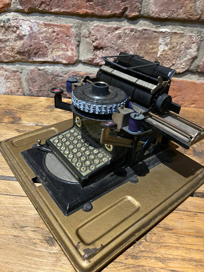 Rare Gebrude Schmidt Tin Toy Typewriter