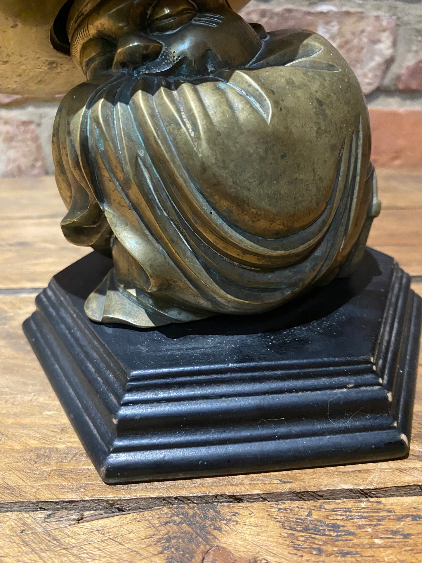 Brass Asian Sitting Man Figure | Junkaholic Vintage | United Kingdom