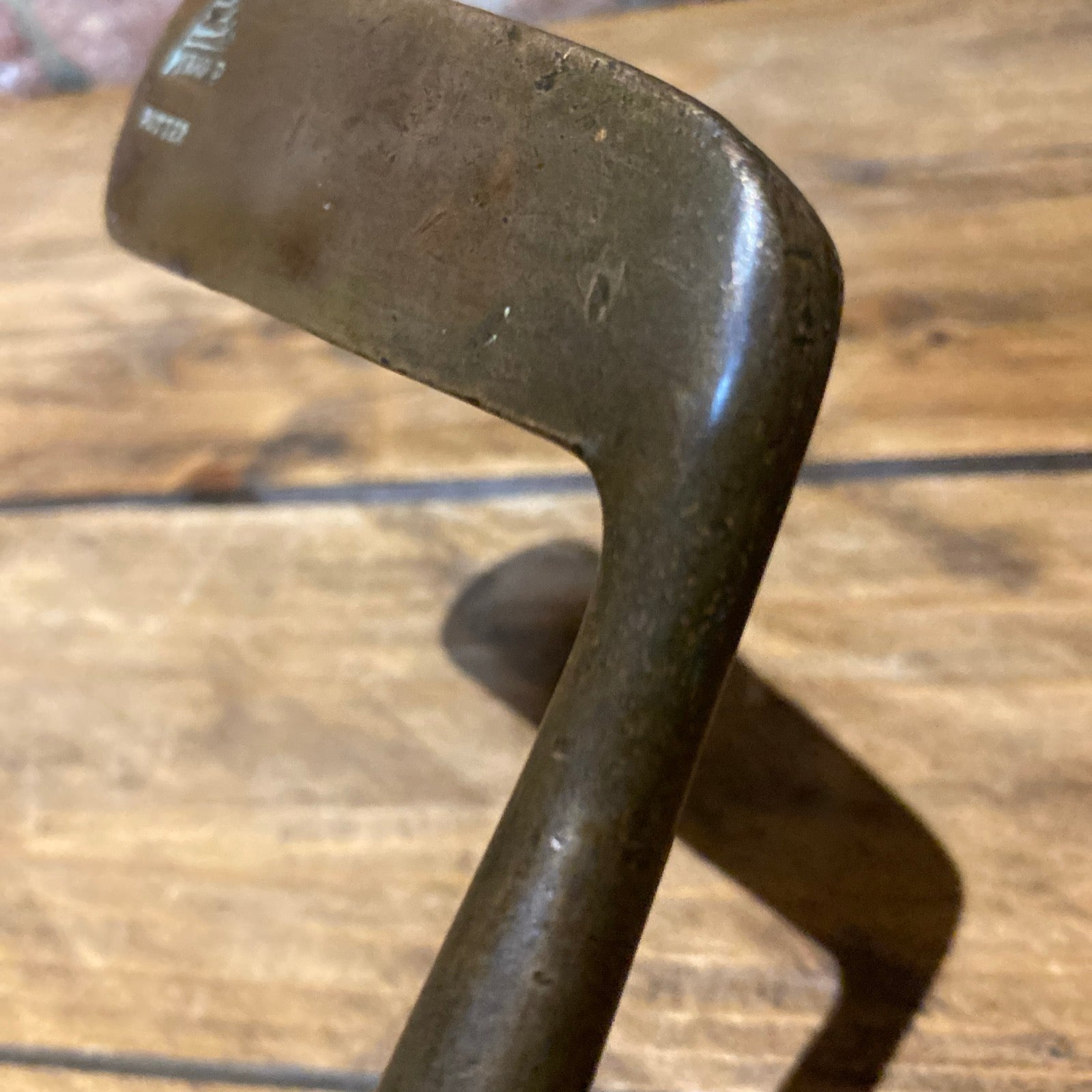 Vintage Pyramid Putter / Golf Club , Bronze Head