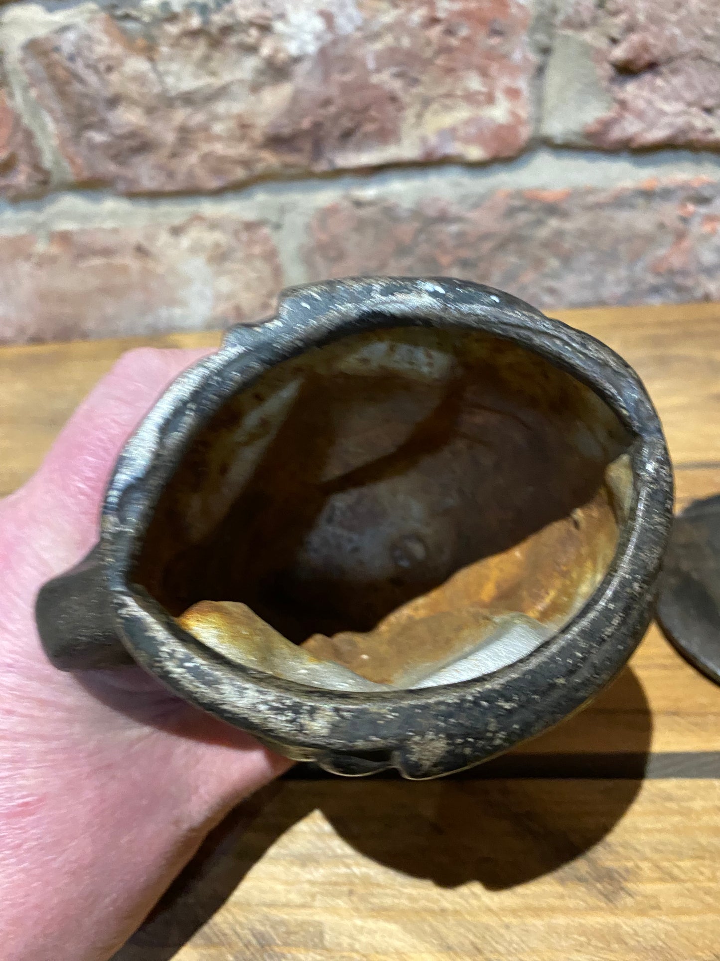 Cast Iron Tobacco Jar