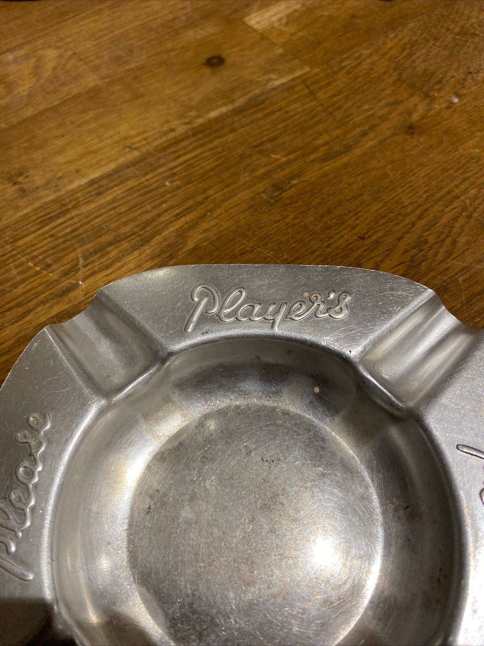 Vintage Players Please Metal Ashtray