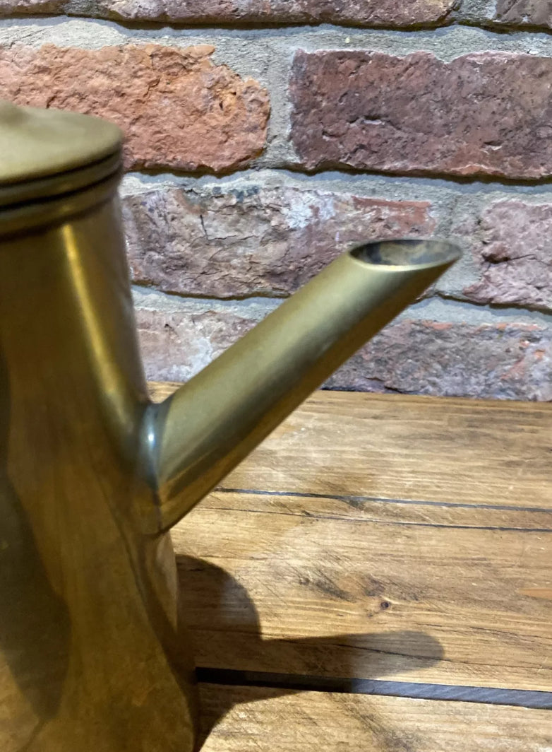 Vintage Brass Coffee Pot