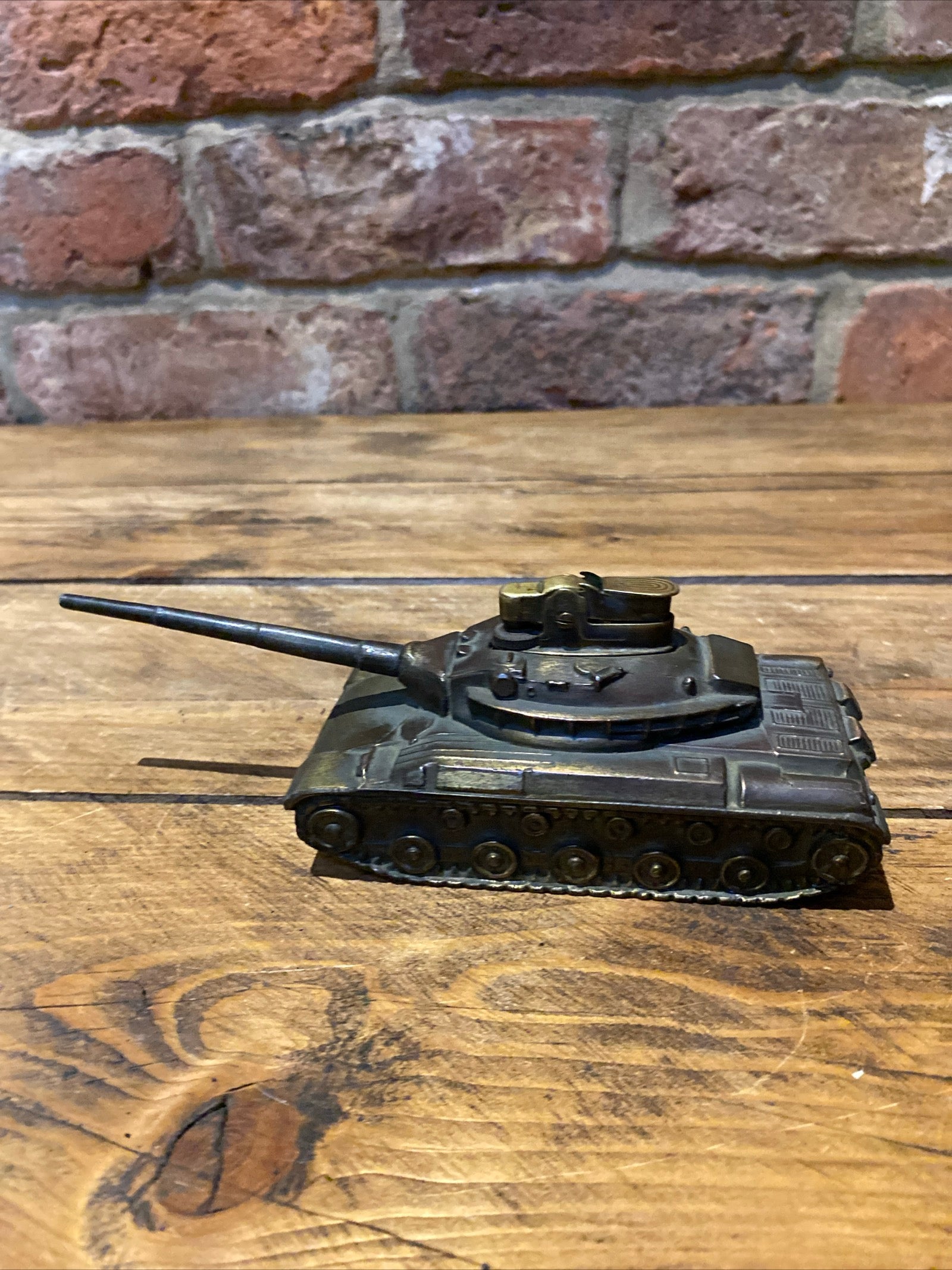 Vintage Military Tank Table Lighter