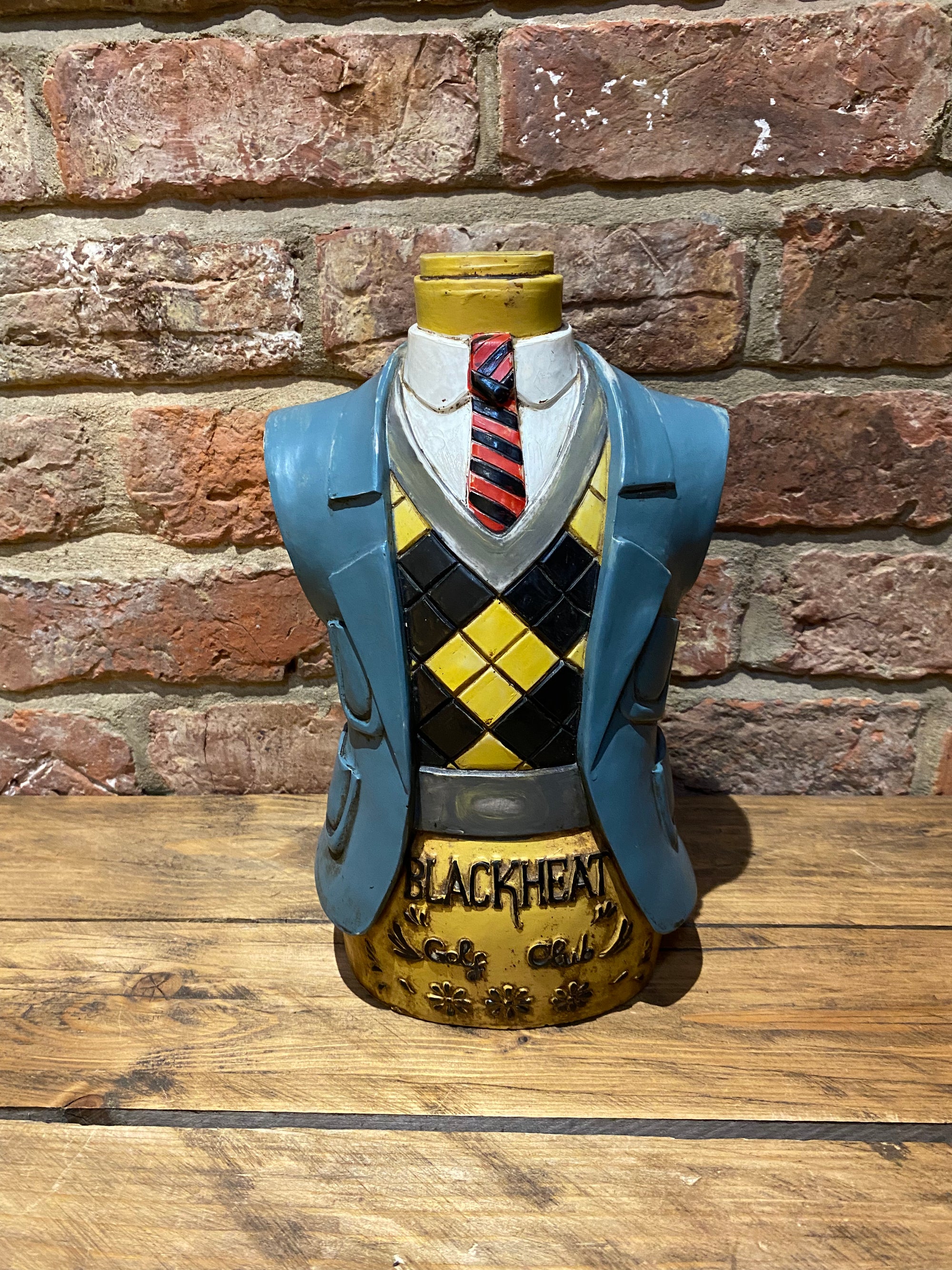 Blackheat Golf Club Advertising Mannequin | Quirky Decorative Item | Junkaholic Vintage UK