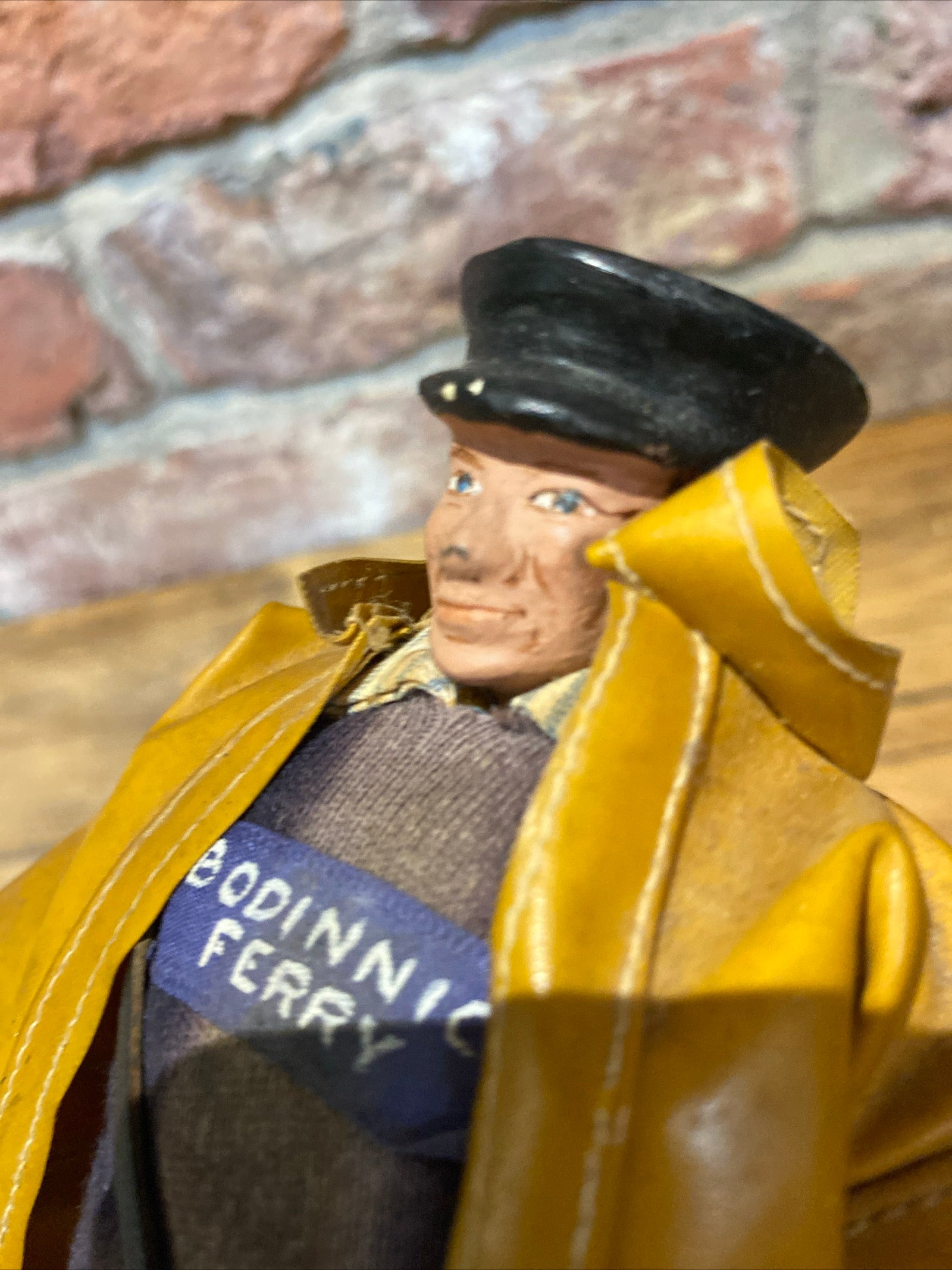 Vintage Bodinnick Ferry Souvenir Ferryman Figure