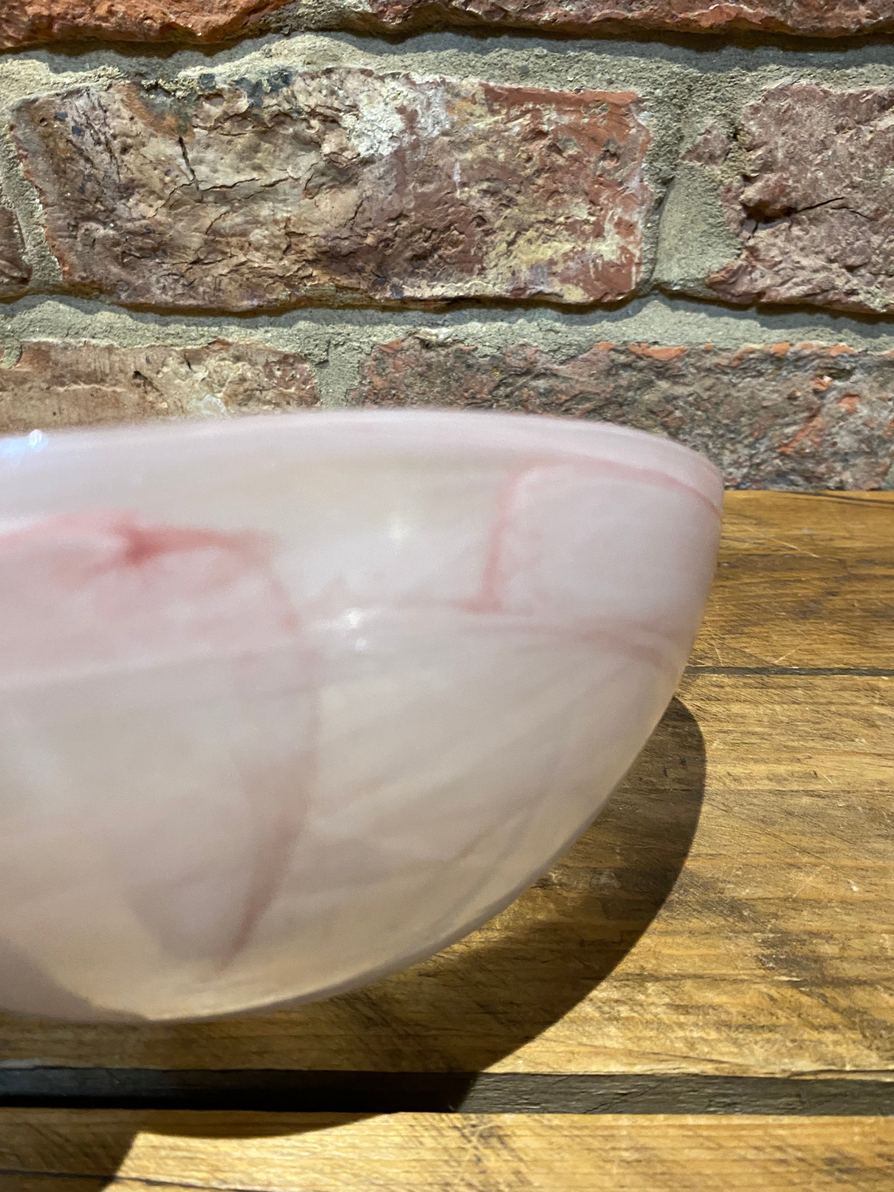 Murano folded/ curved glass bowl (New)