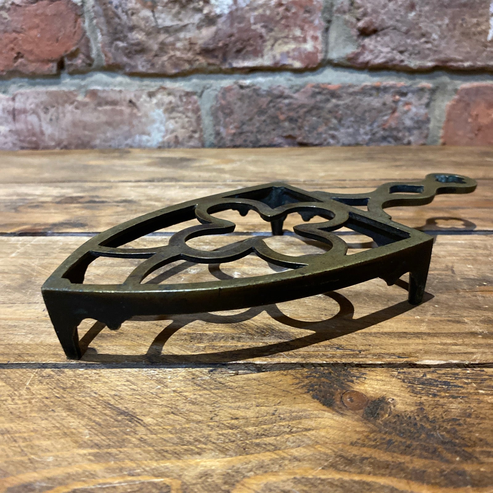 Vintage Brass, Iron Trivet