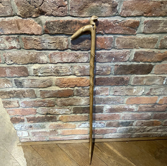 Vintage Carved Monkey Walking Stick