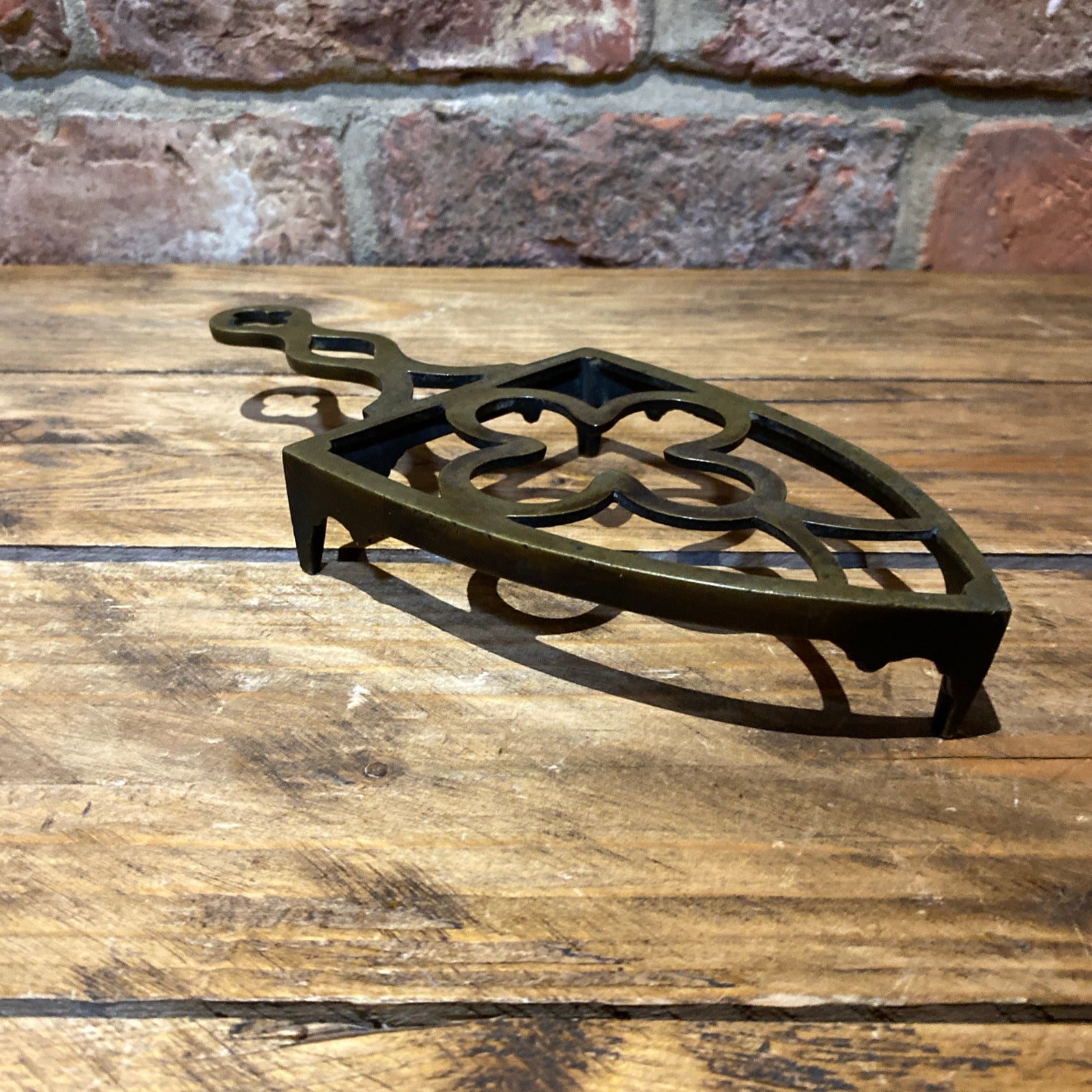 Vintage Brass, Iron Trivet