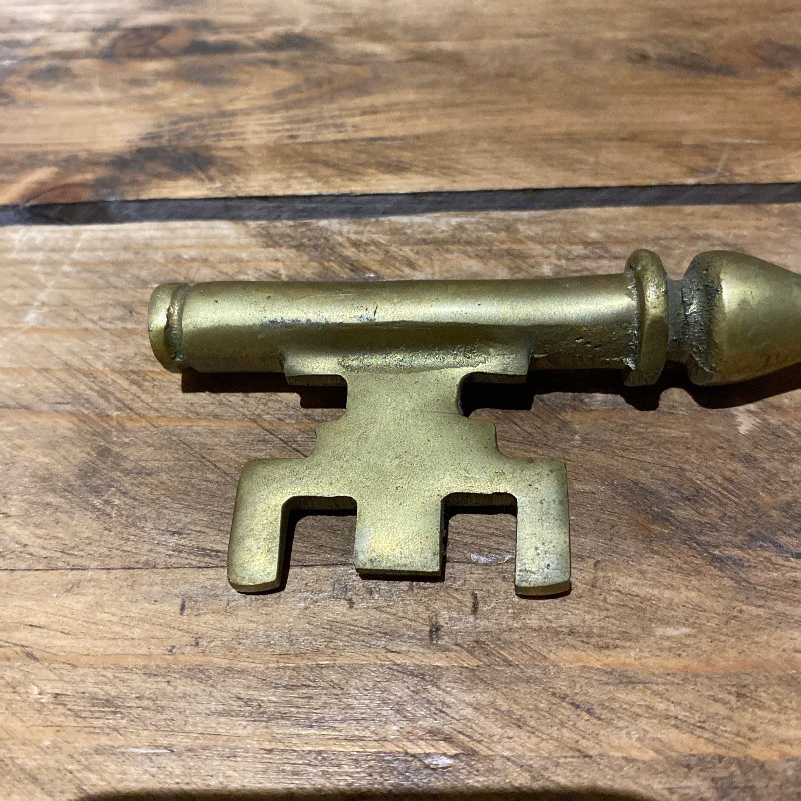 Large Decorative Brass Key (23cms)