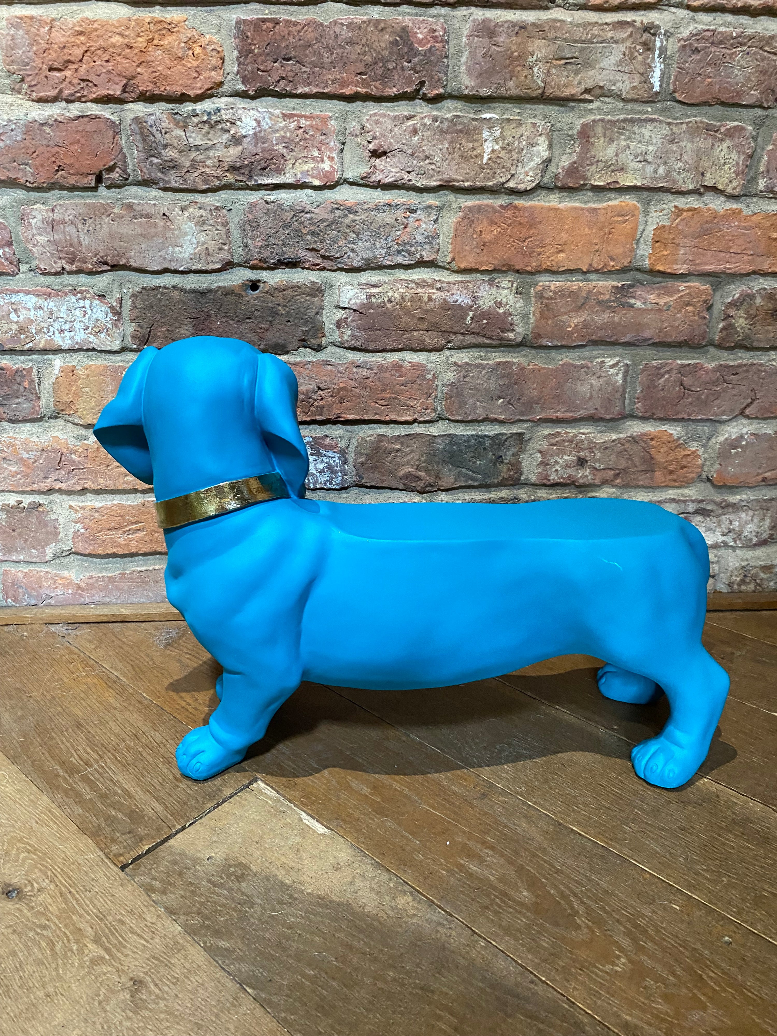 Dachshund Coffee Table / Plant Stand/ Ornament