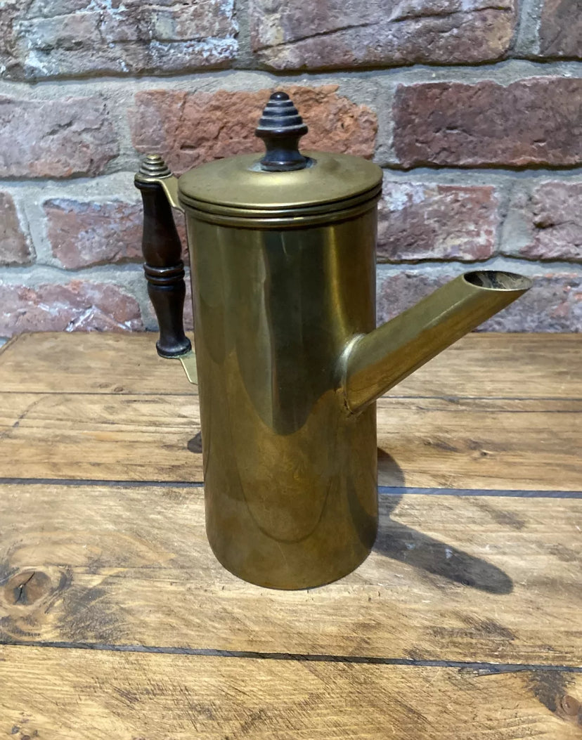 Vintage Brass Coffee Pot