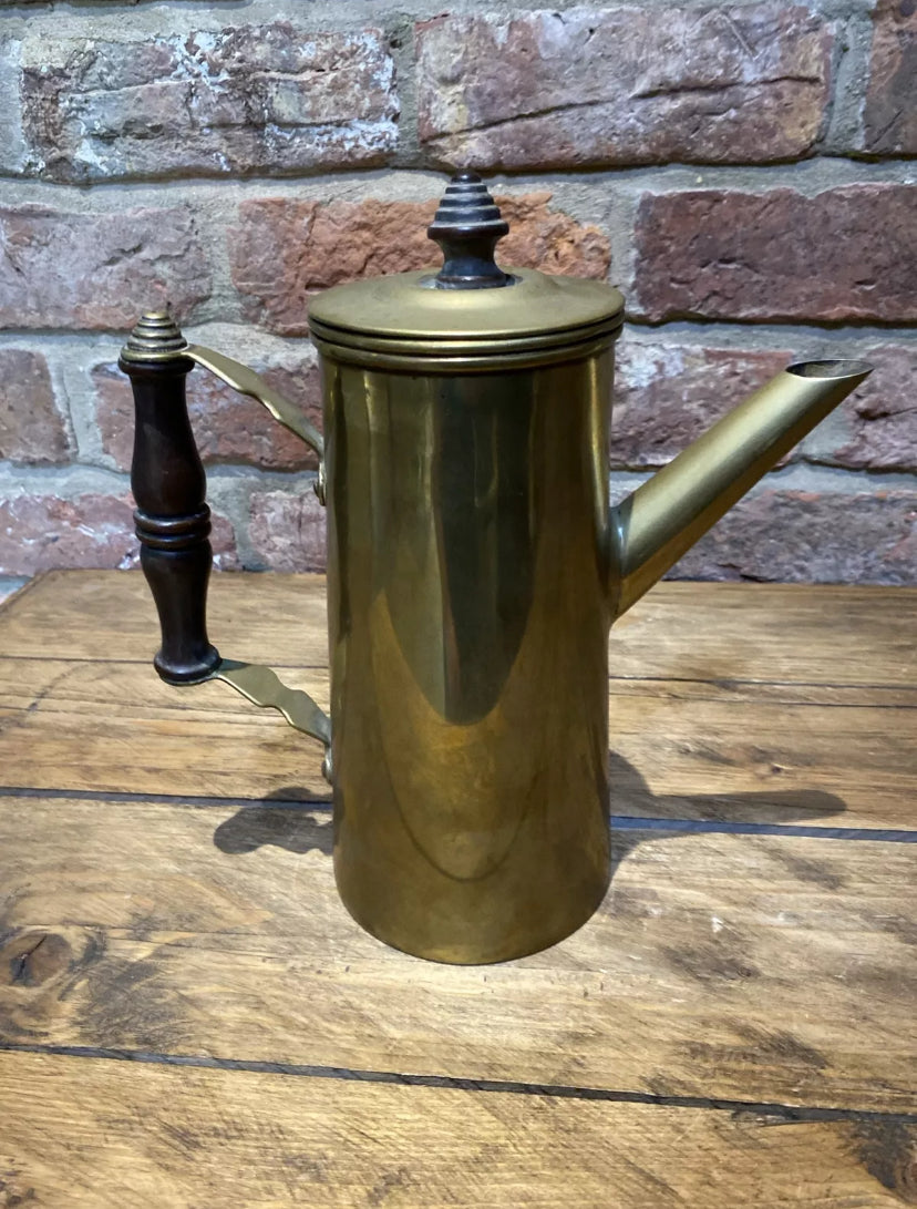 Vintage Brass Coffee Pot