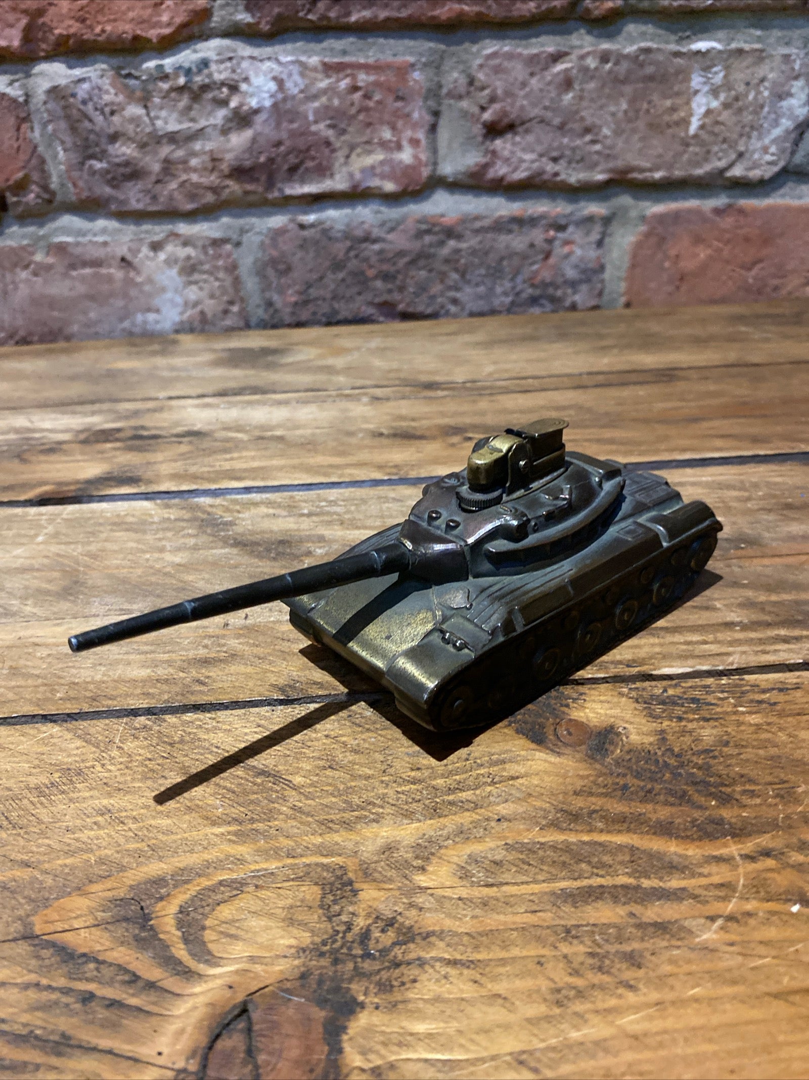 Vintage Military Tank Table Lighter