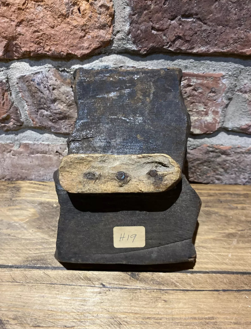 Antique Wooden Printing Block , Prancing Horse