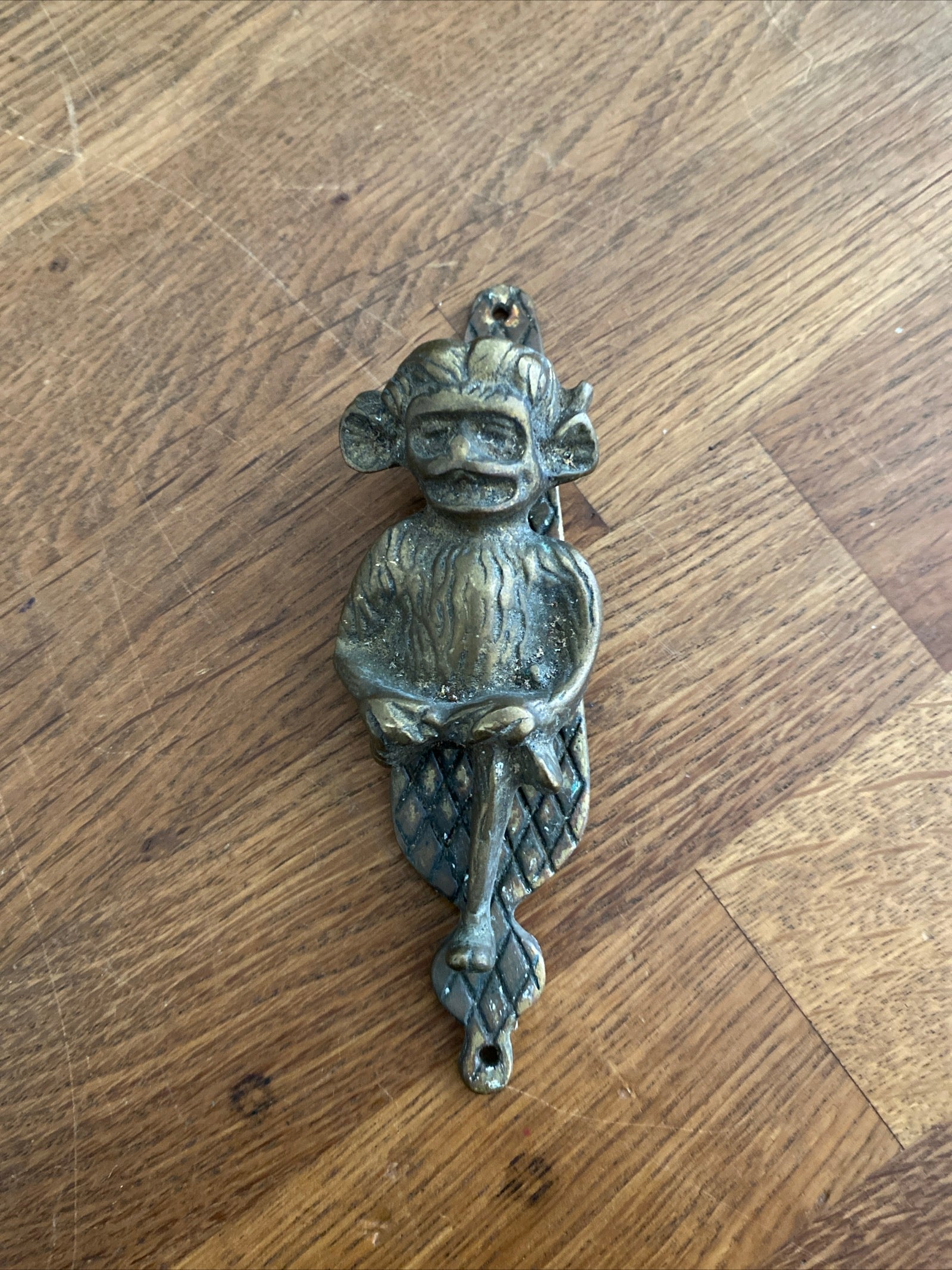 Vintage Lincoln Imp Door Knocker