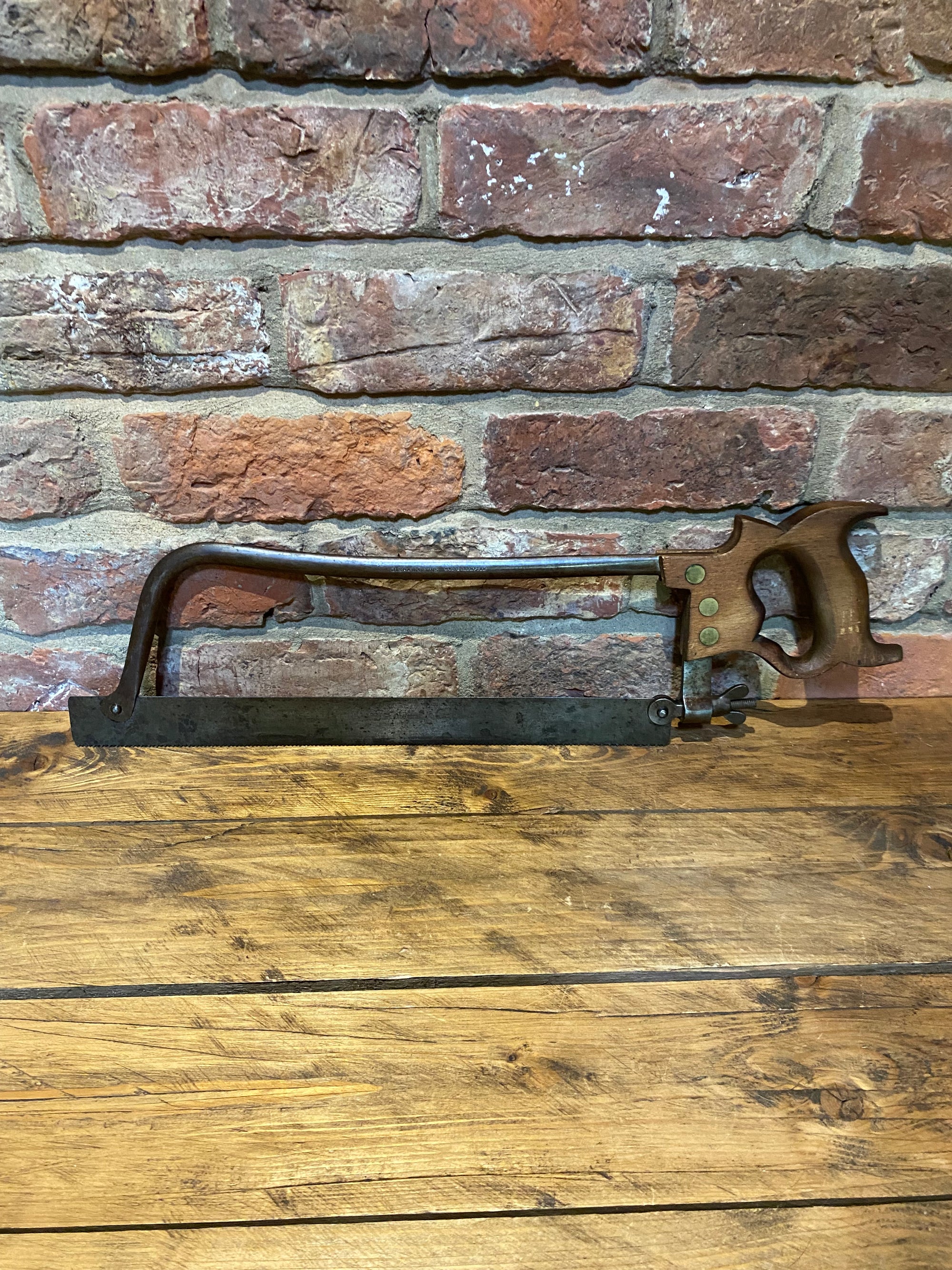 Vintage/ Antique J Shaw Butchers Saw / Bone Saw