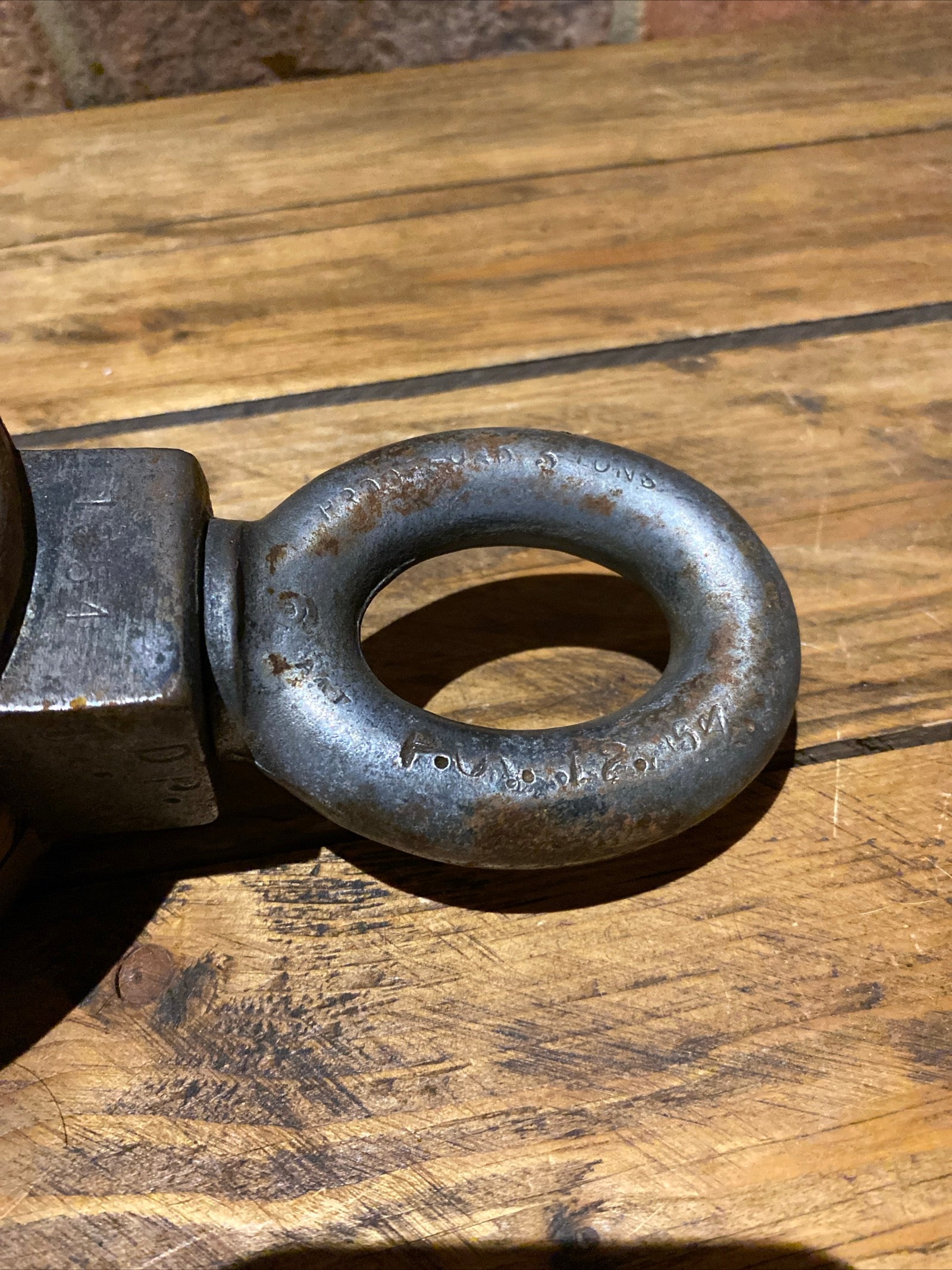 Antique/ Vintage Wooden Block And Tackle Pulley, Nautical