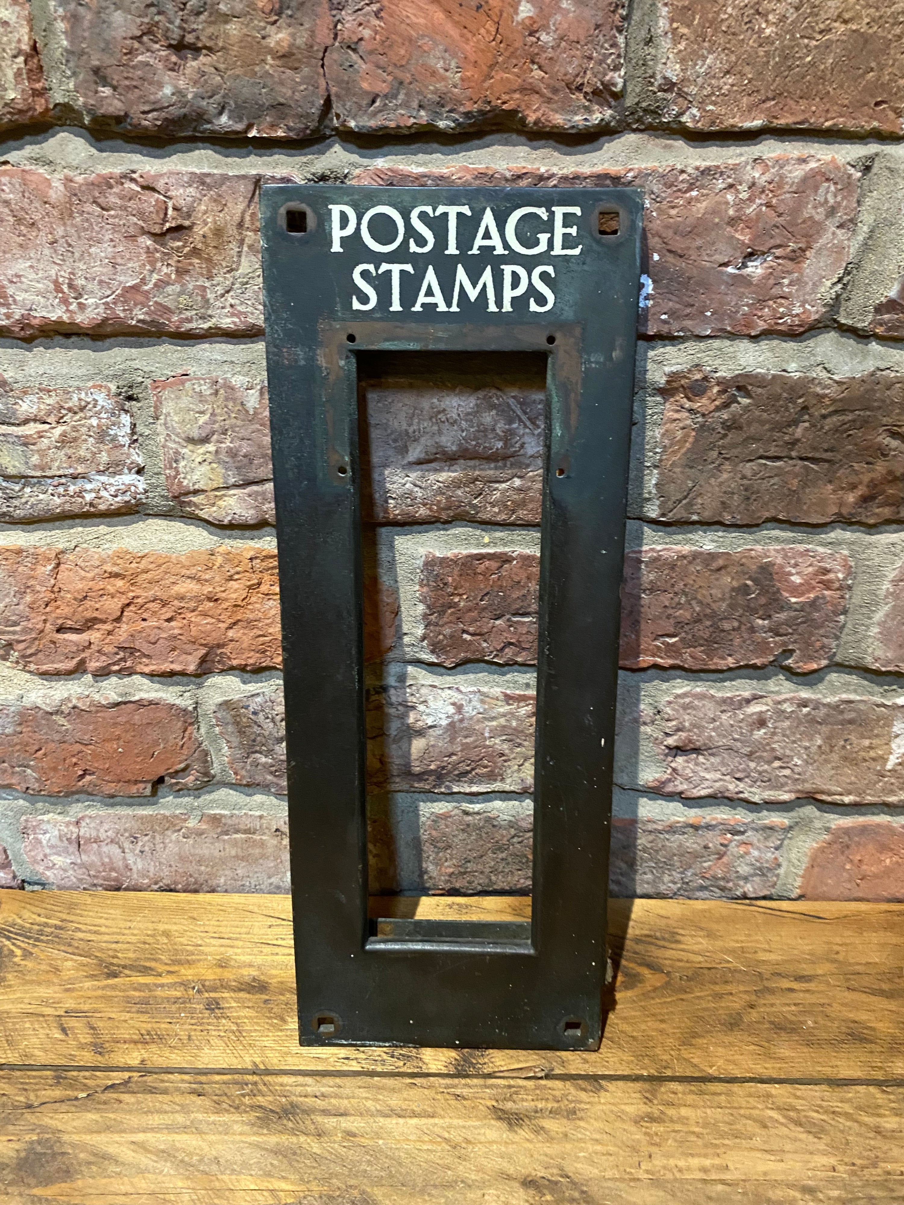 Bronze Postage Stamps Machine Front