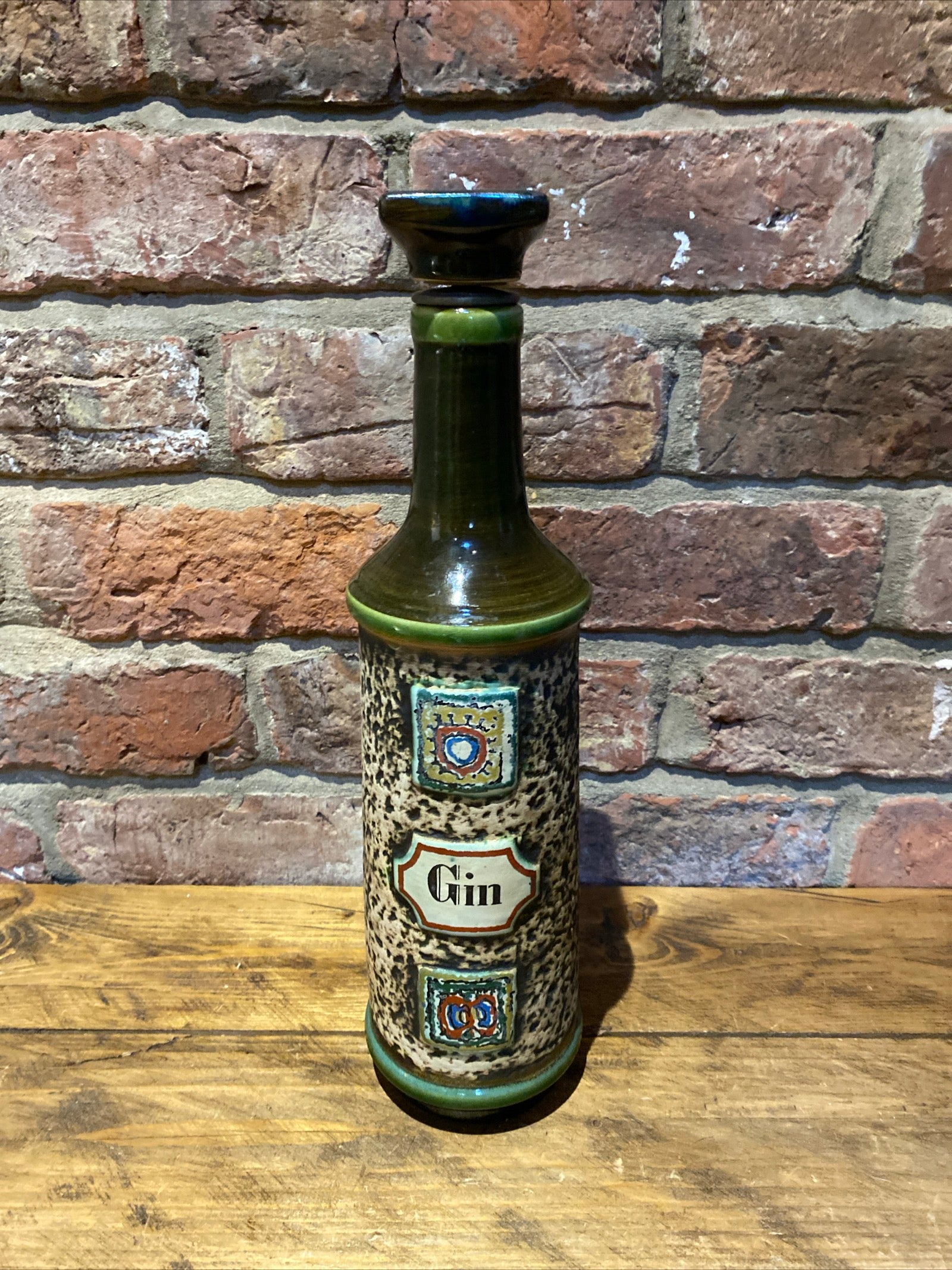 Vintage West German Gin Bottle