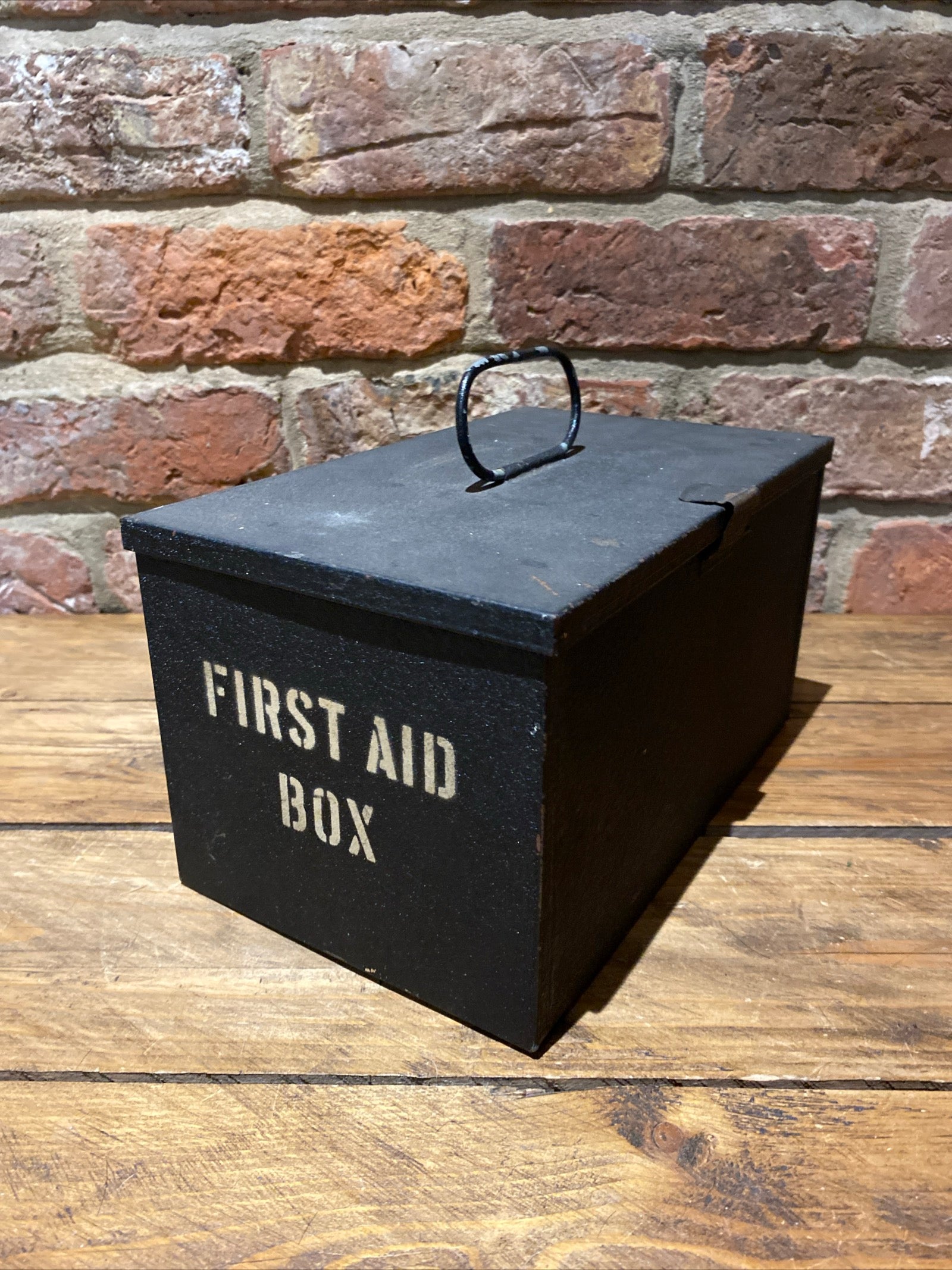 Vintage First Aid Box , With A Lot Of Contents