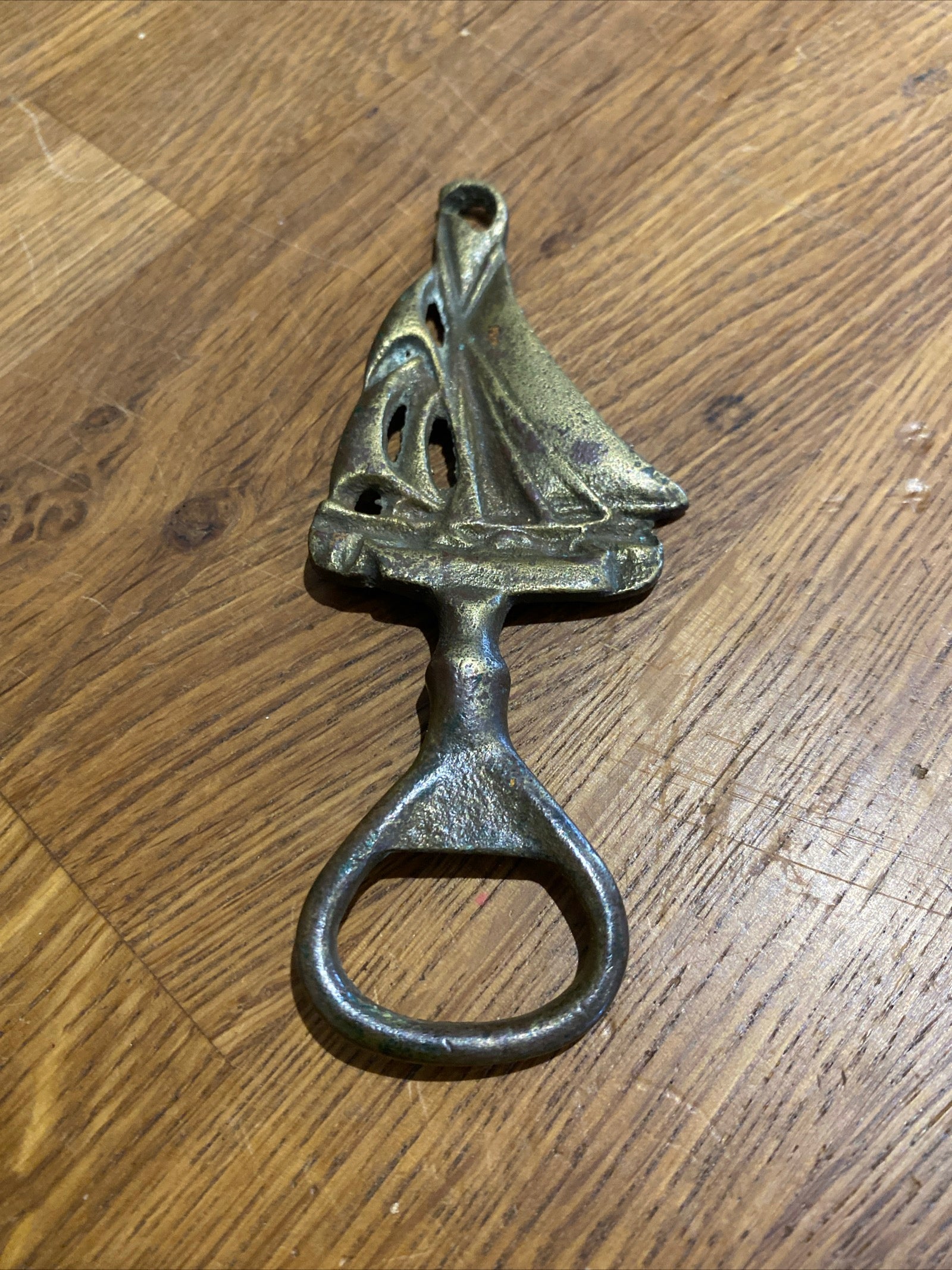 Vintage Sailing Ship Bottle Opener