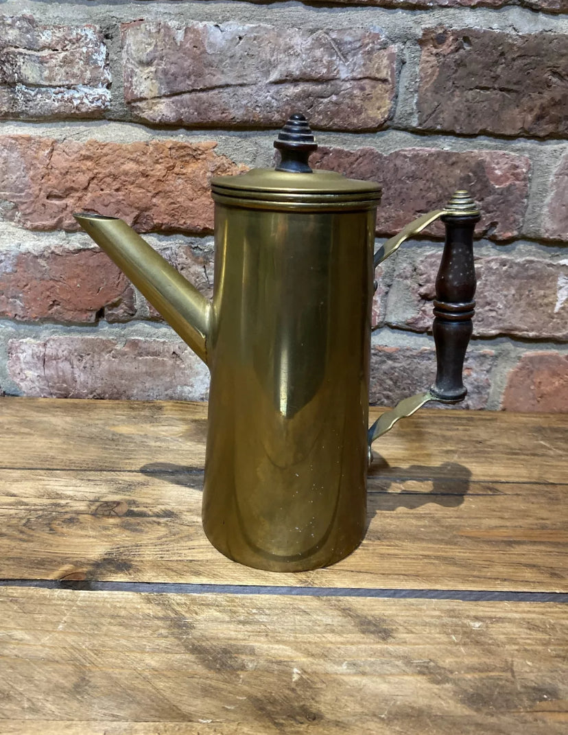 Vintage Brass Coffee Pot