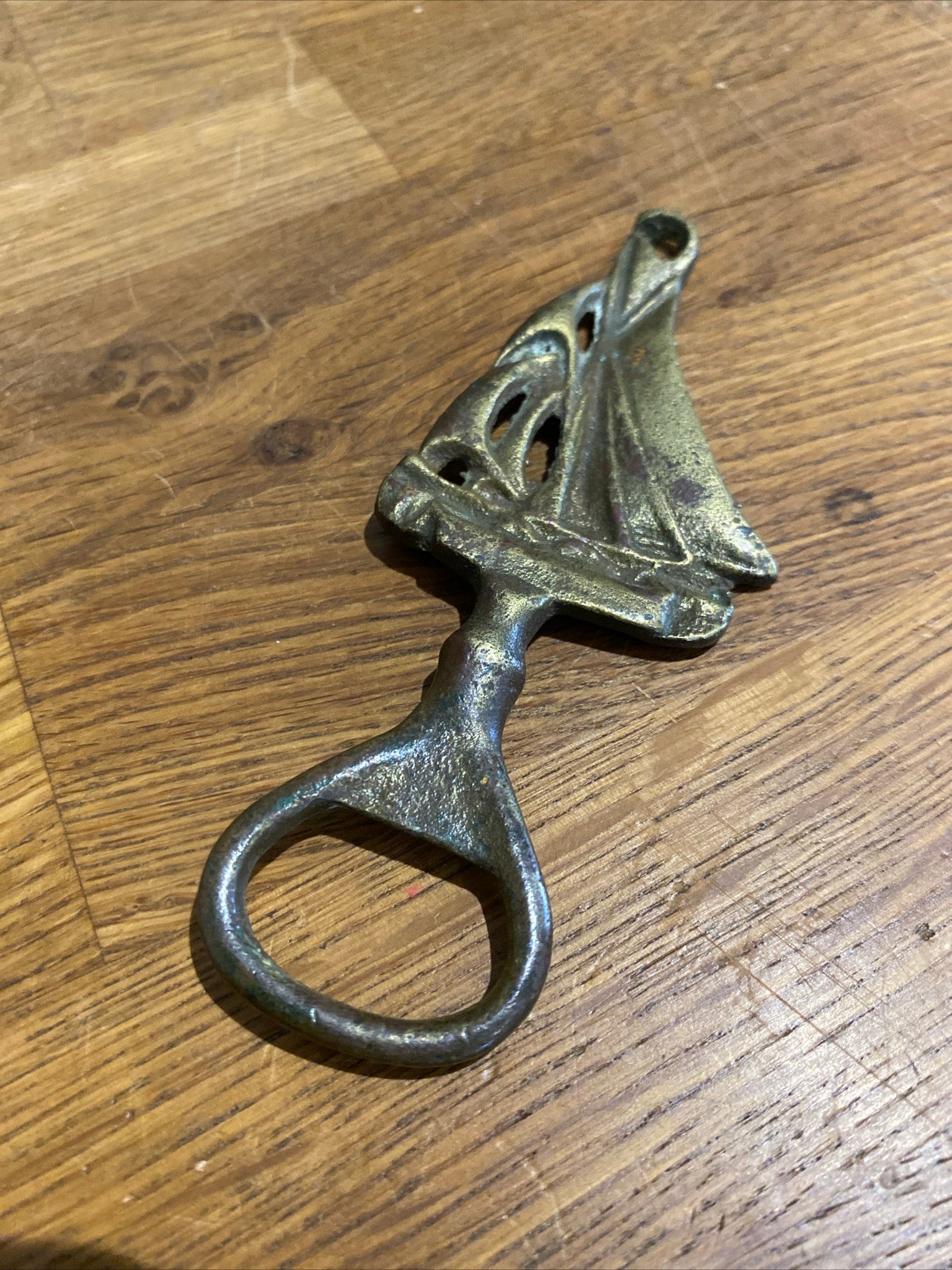 Vintage Sailing Ship Bottle Opener