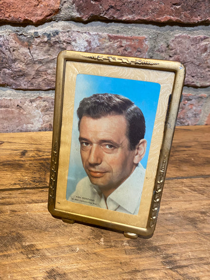 Yves Montand framed picture