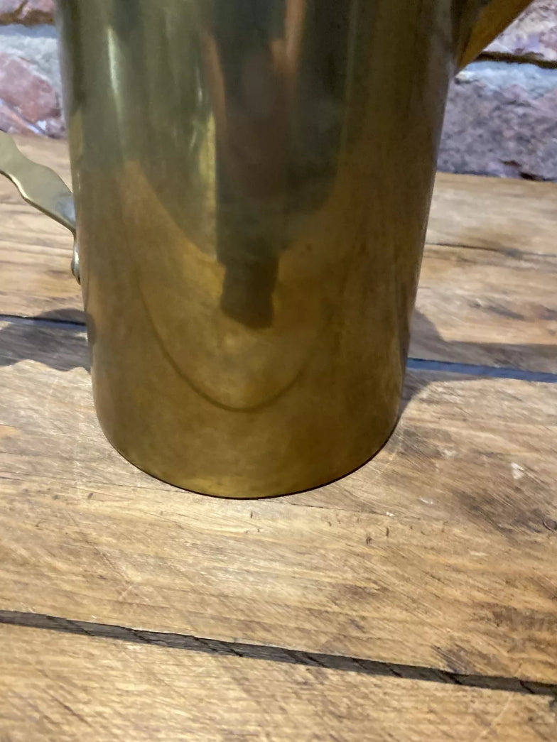 Vintage Brass Coffee Pot