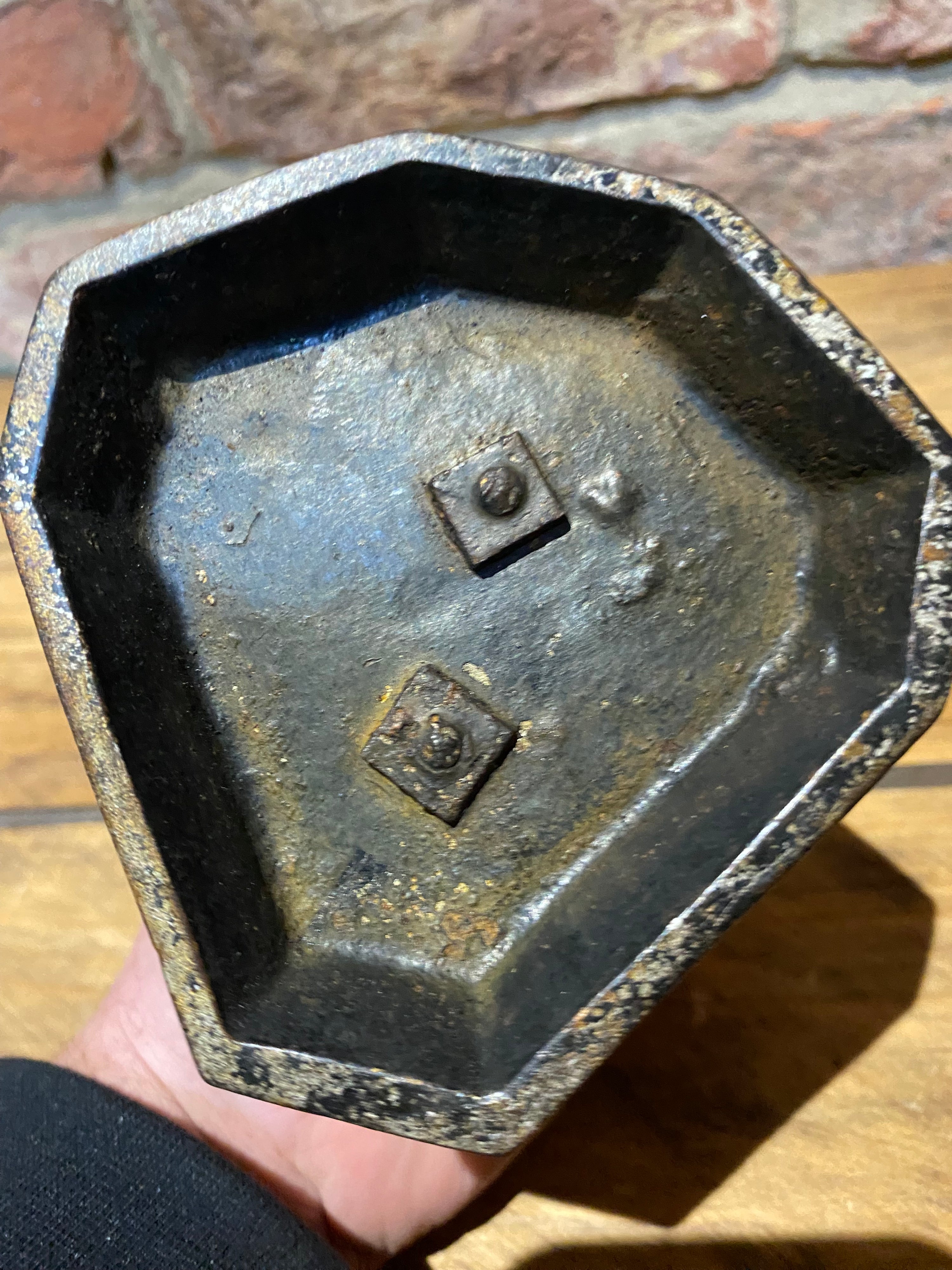 Cast Iron Tobacco Jar