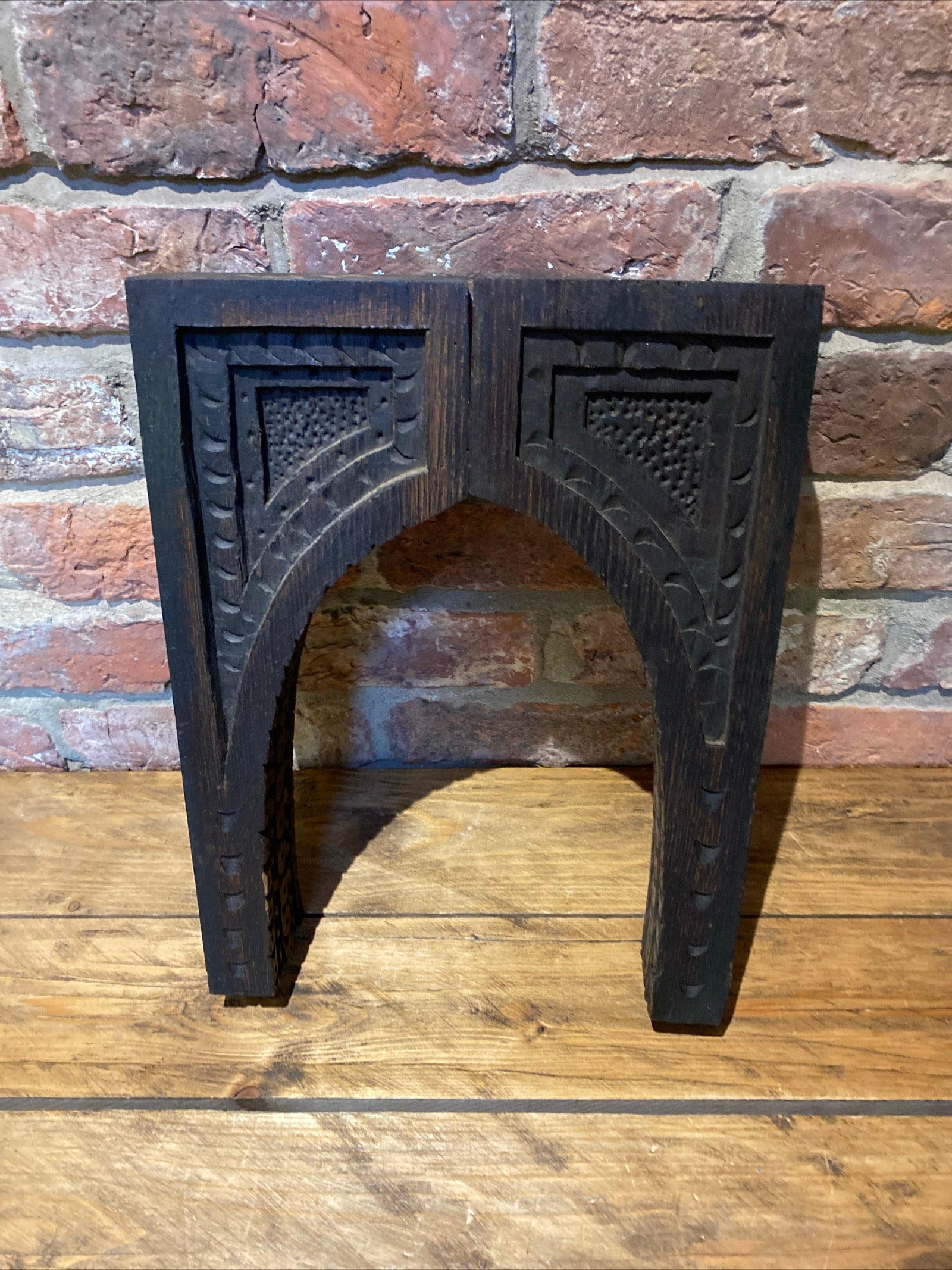 Pair Of Oak Carved , Shelf Brackets, Furniture Brackets