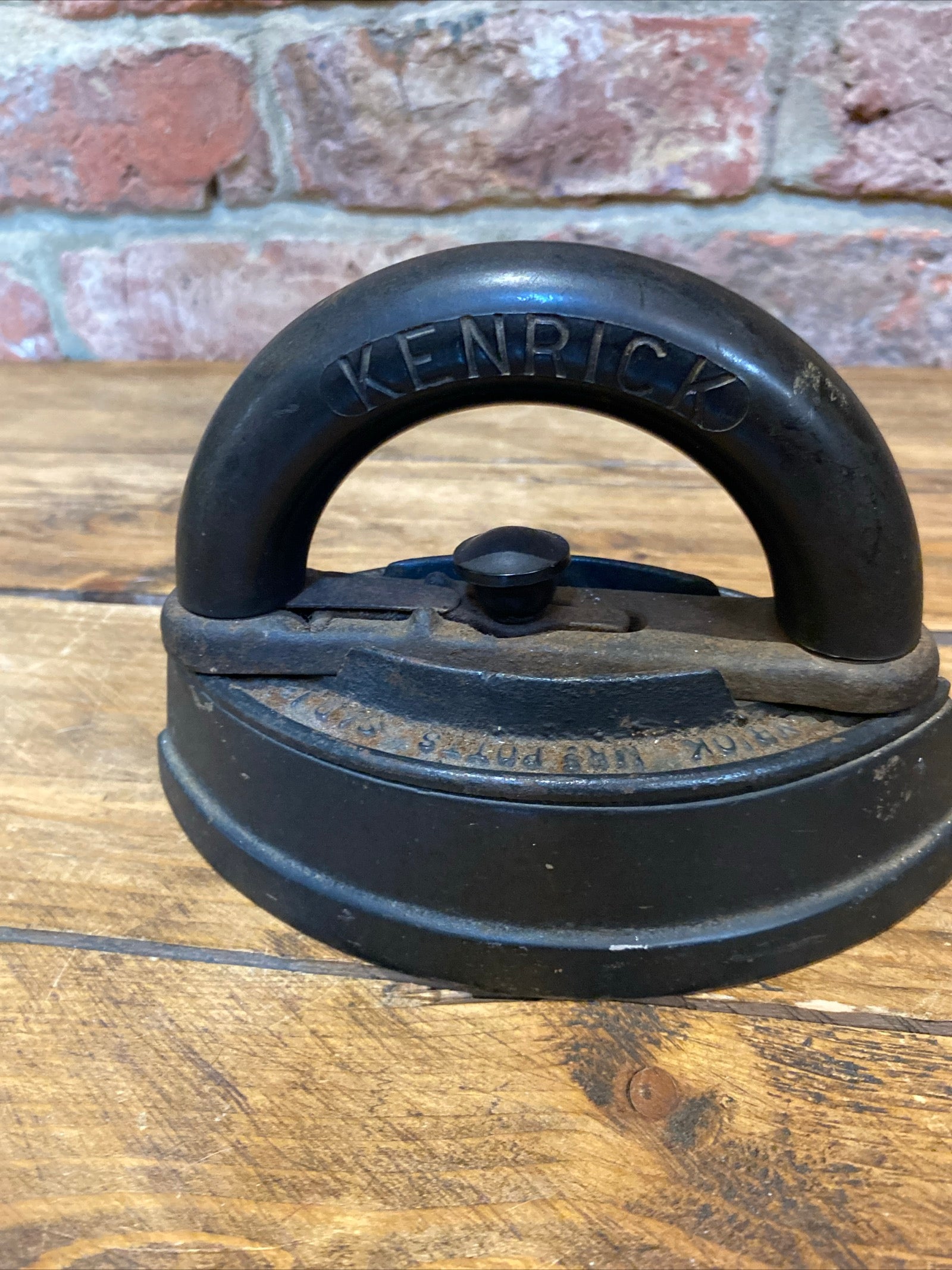 Antique Kenrick Flat Iron