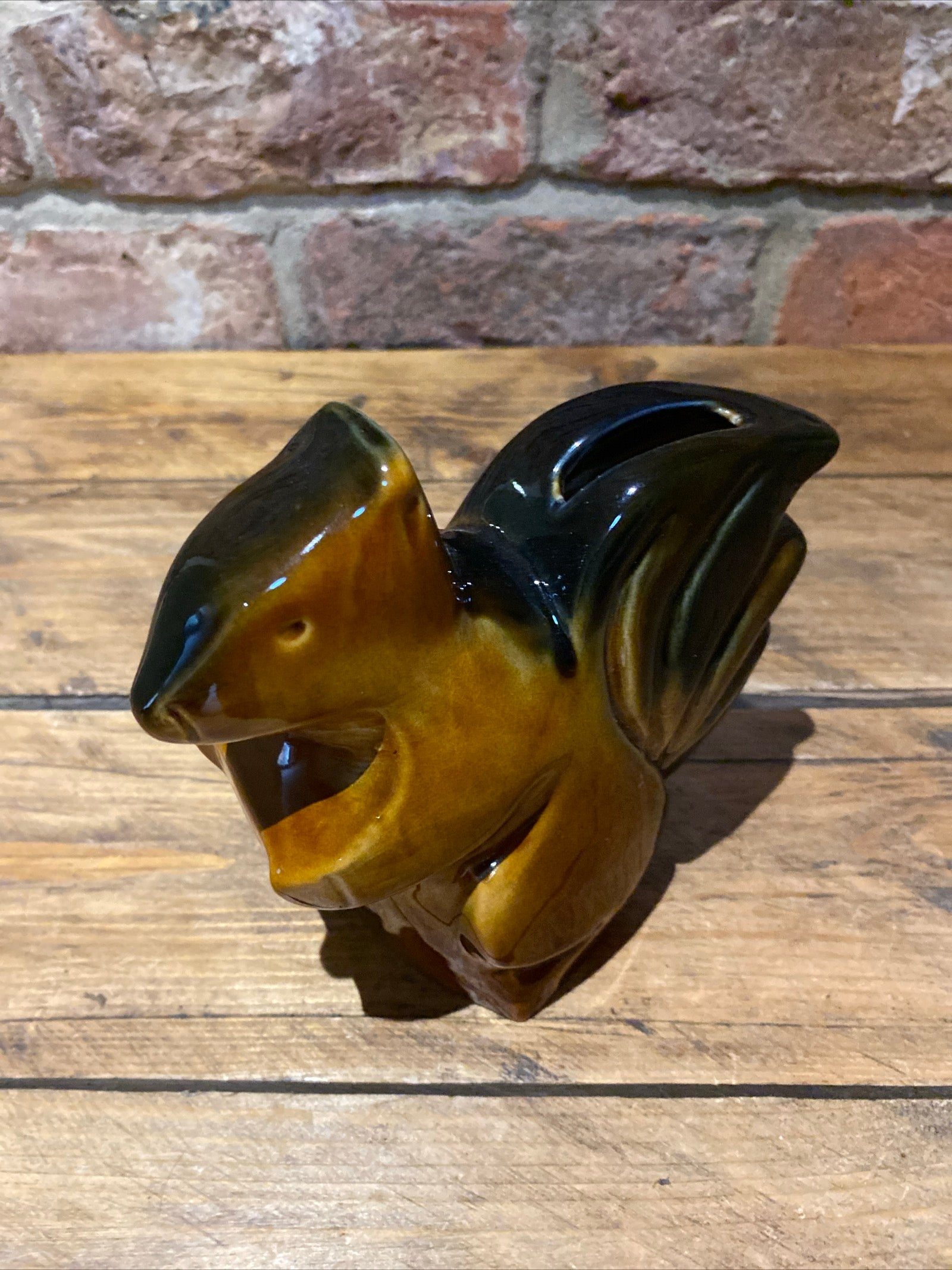 Arthur Wood Treacle Glaze Squirrel Money Box