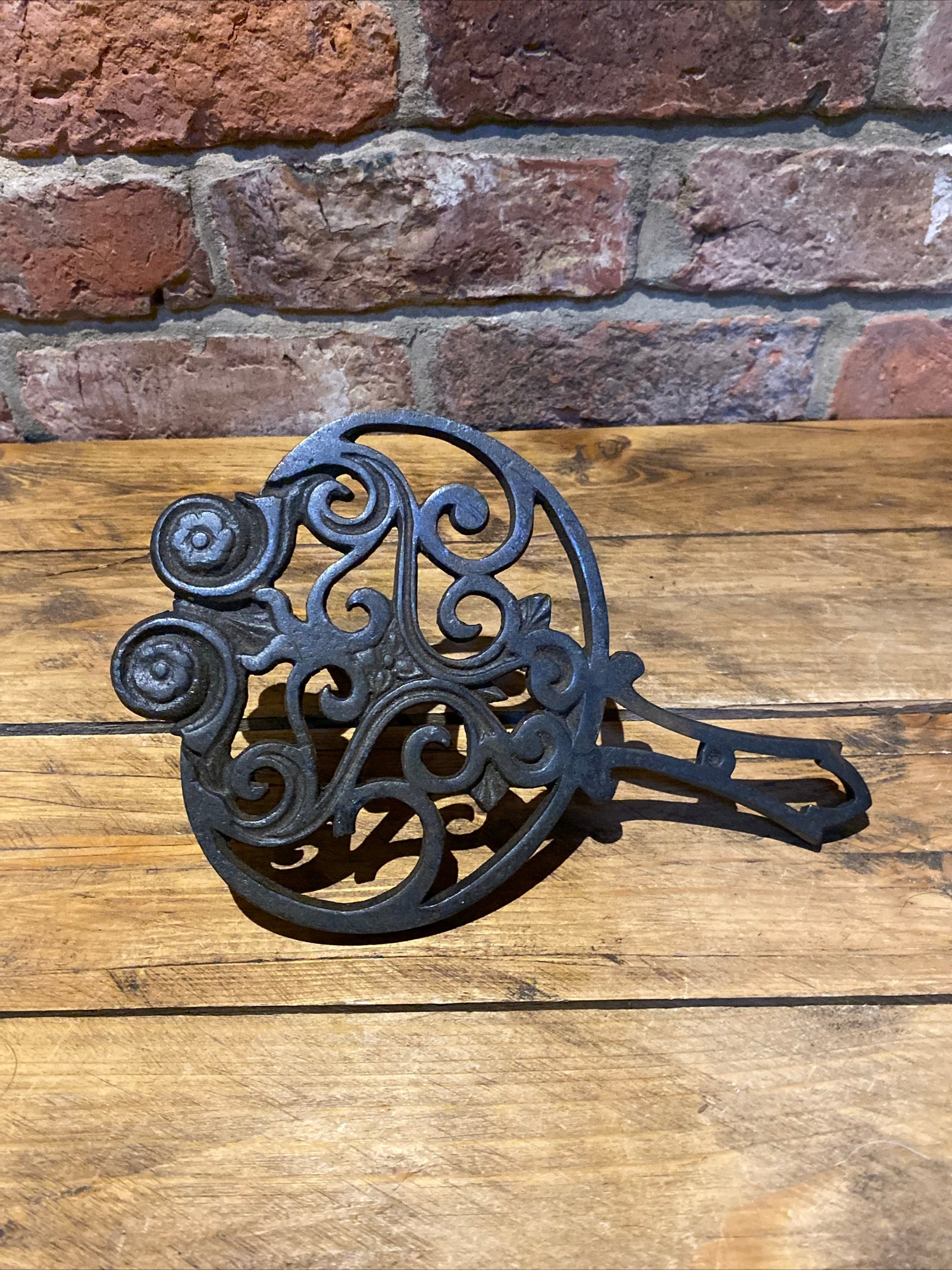 Antique Kenrick Fireside Trivet