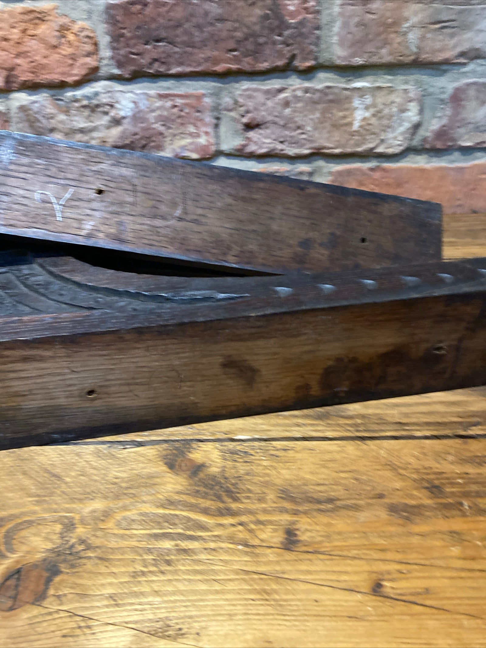 Pair Of Oak Carved , Shelf Brackets, Furniture Brackets