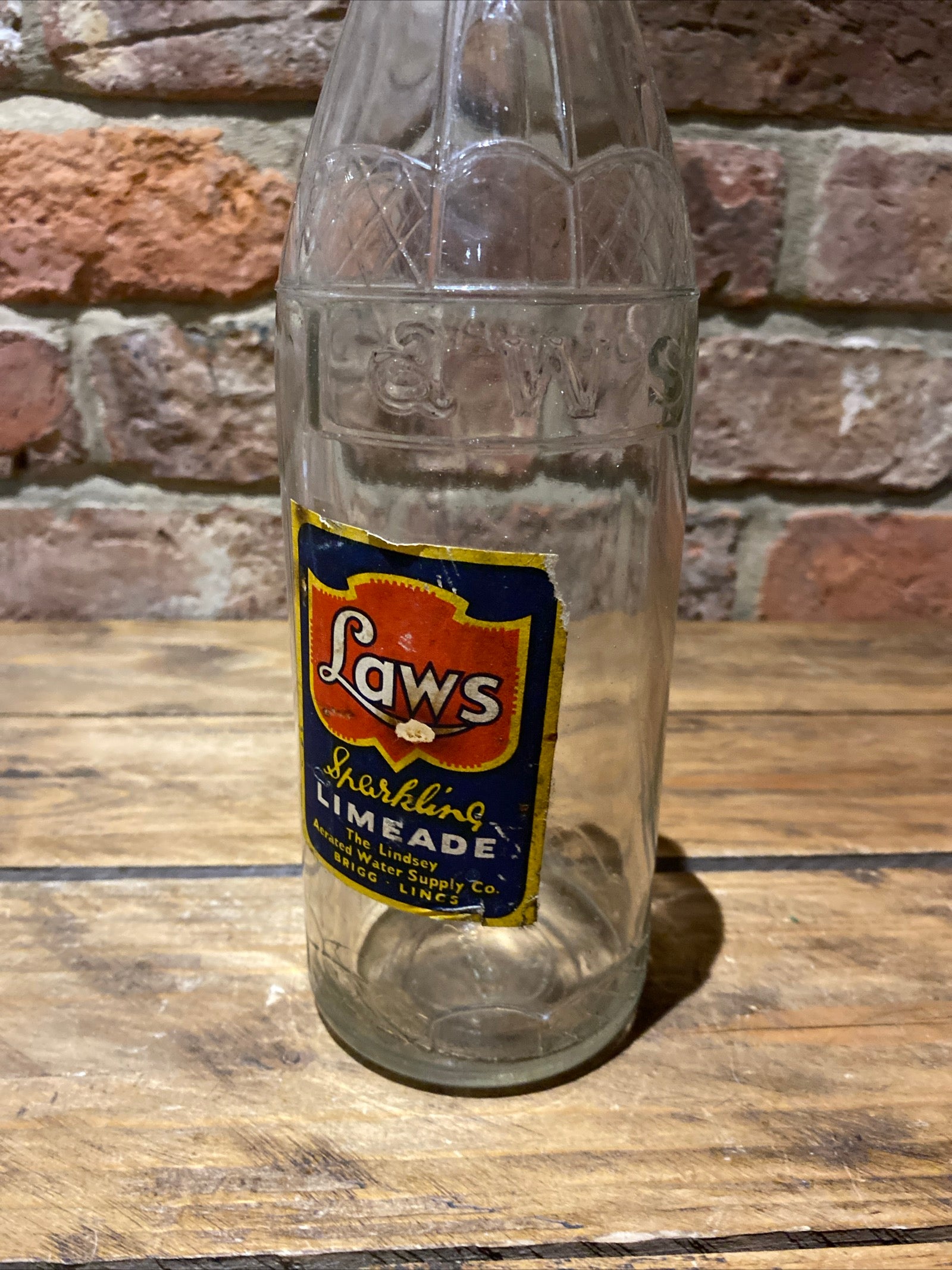 Vintage Laws Sparkling Limeade Bottle