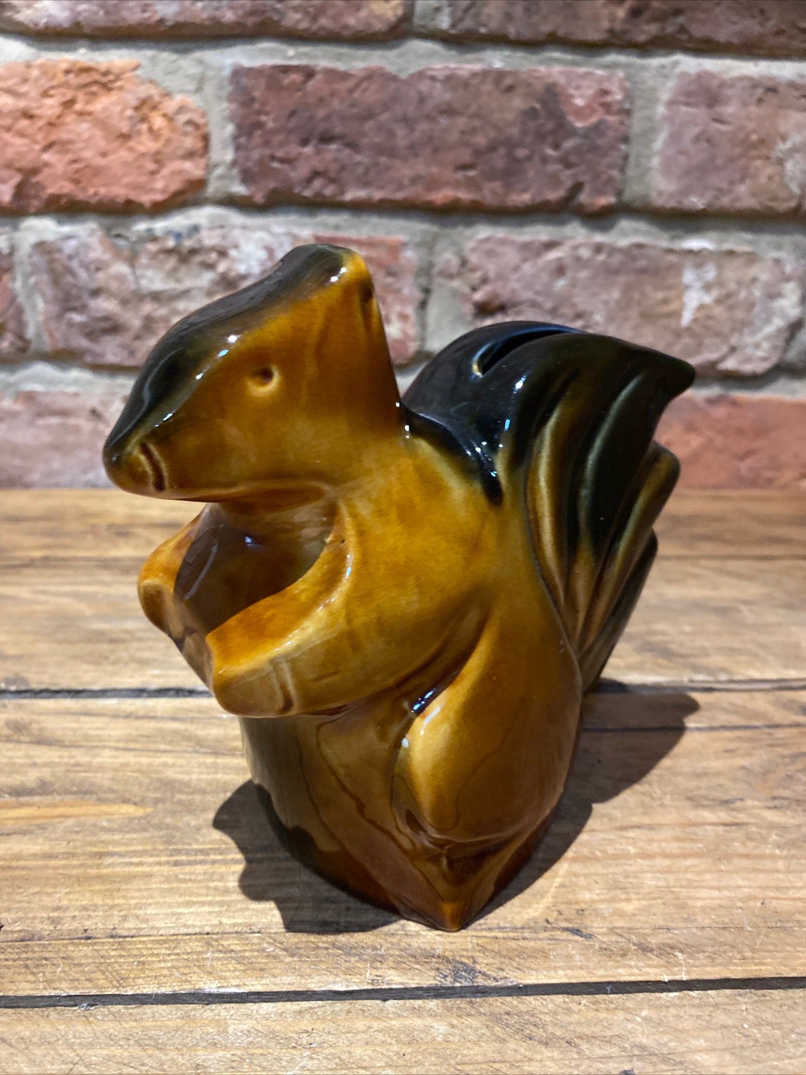 Arthur Wood Treacle Glaze Squirrel Money Box