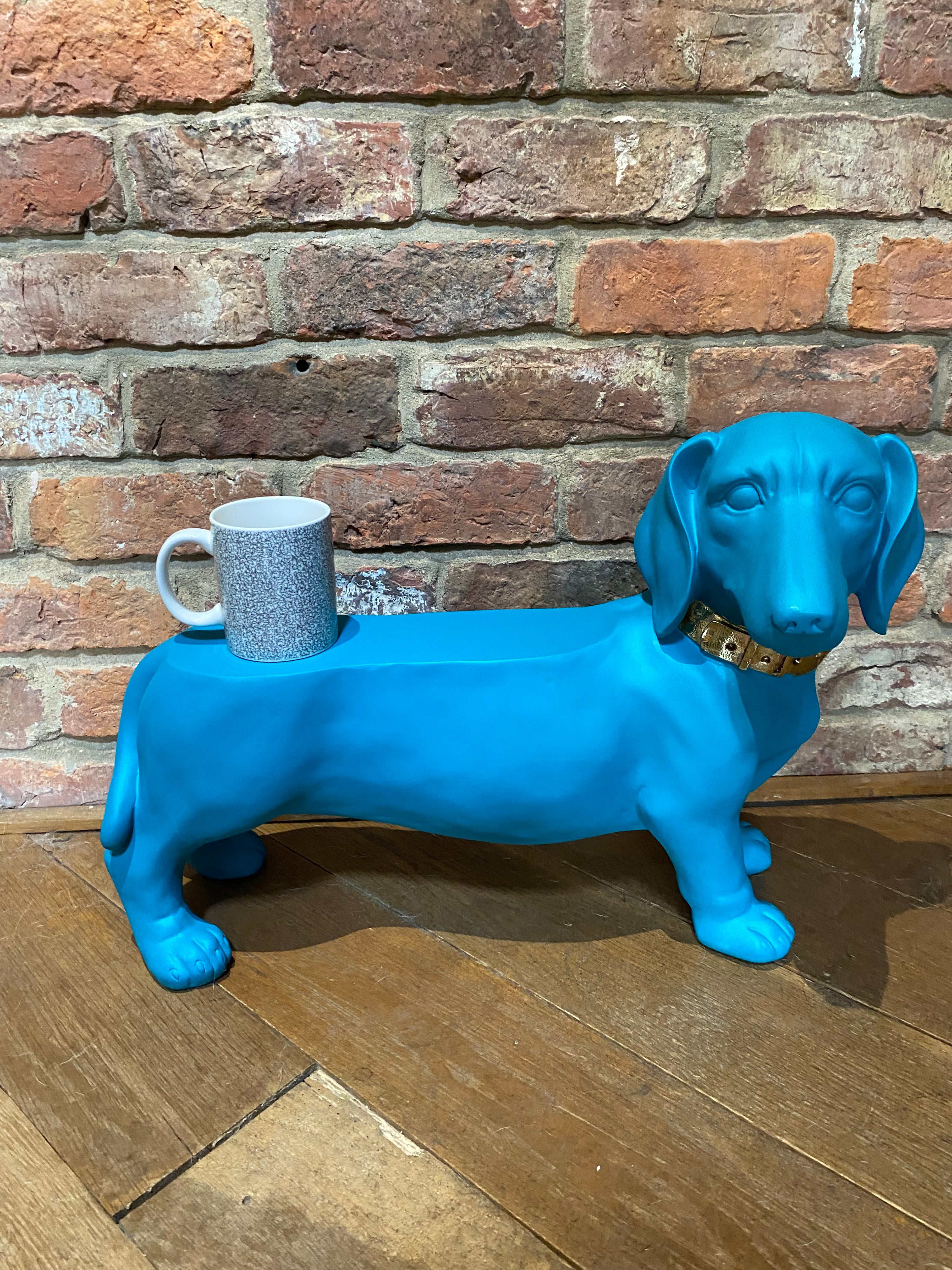 Dachshund Coffee Table / Plant Stand/ Ornament