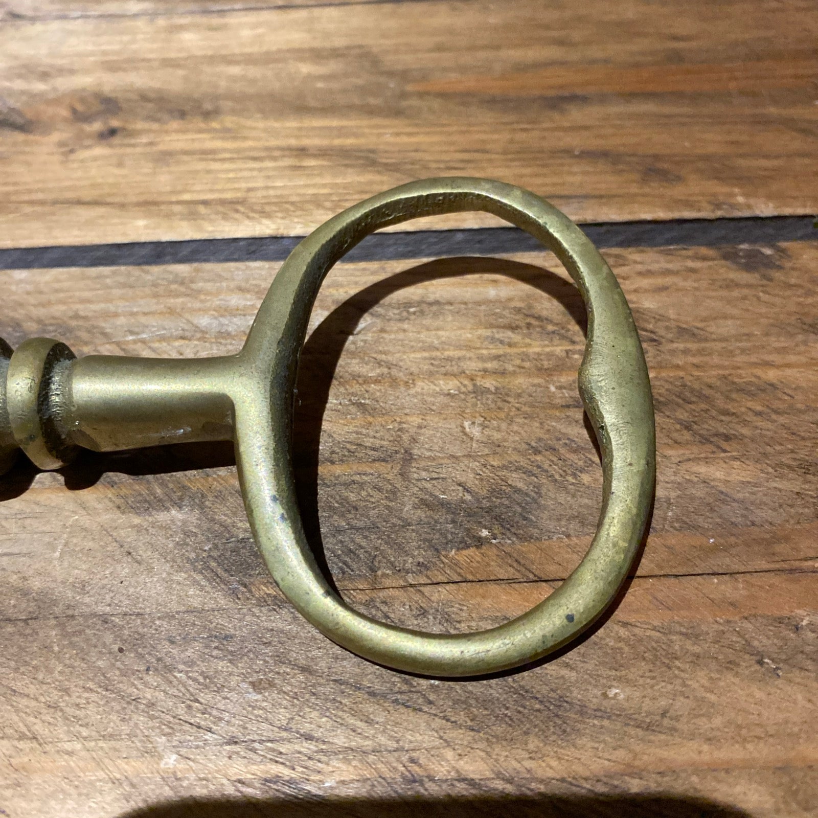 Large Decorative Brass Key (23cms)