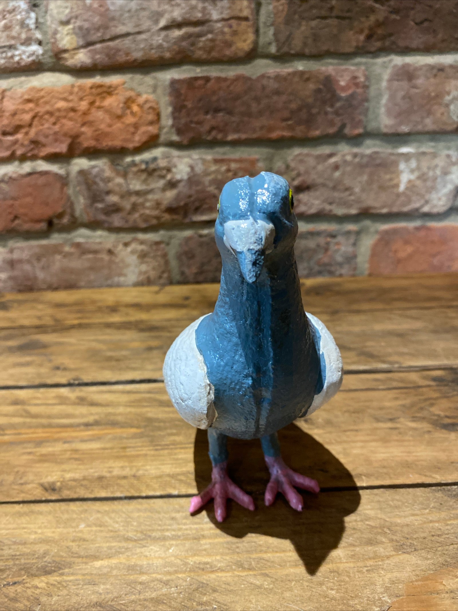 Vintage Cast Iron Pigeon Ornament