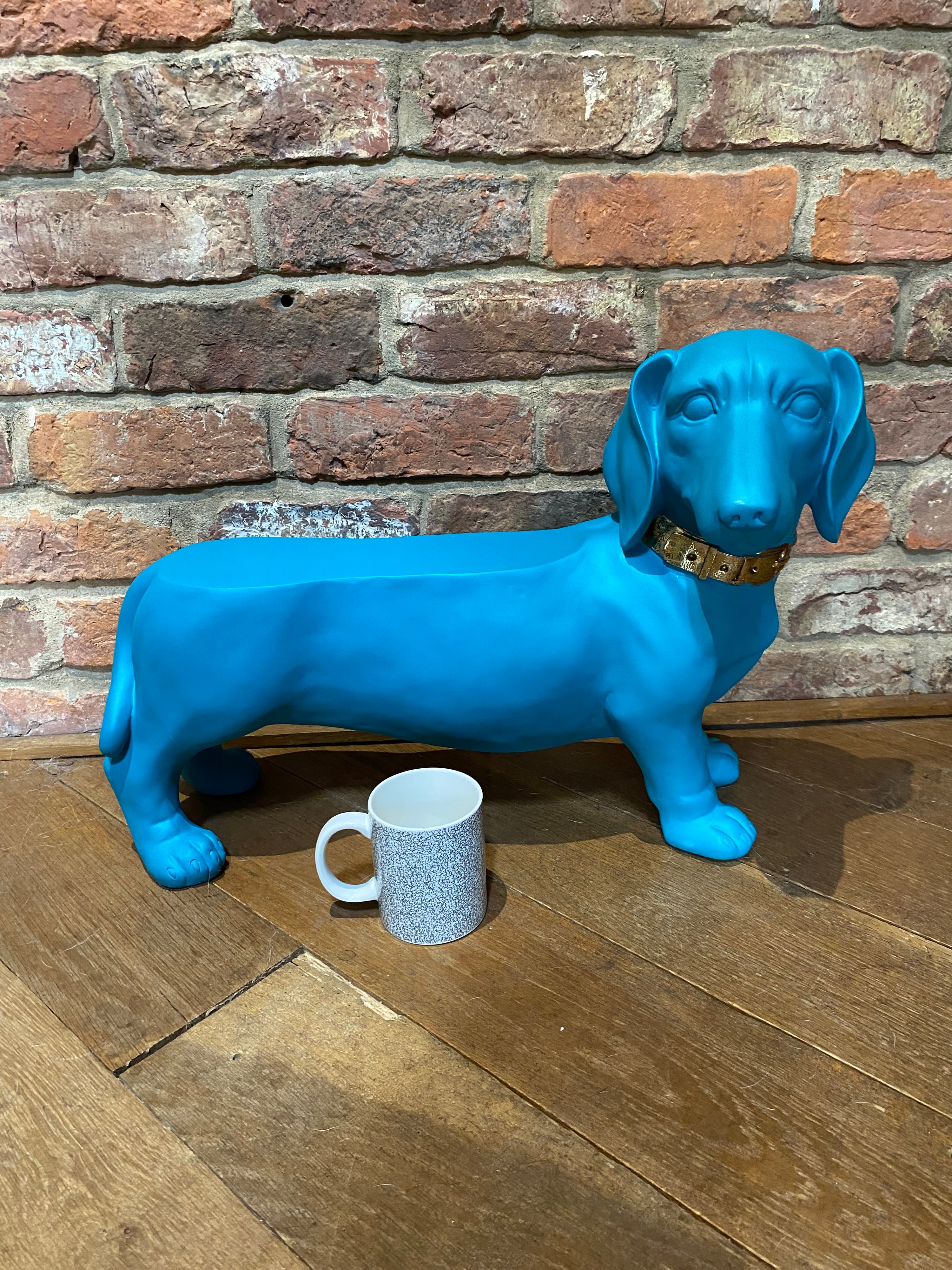 Dachshund Coffee Table / Plant Stand/ Ornament