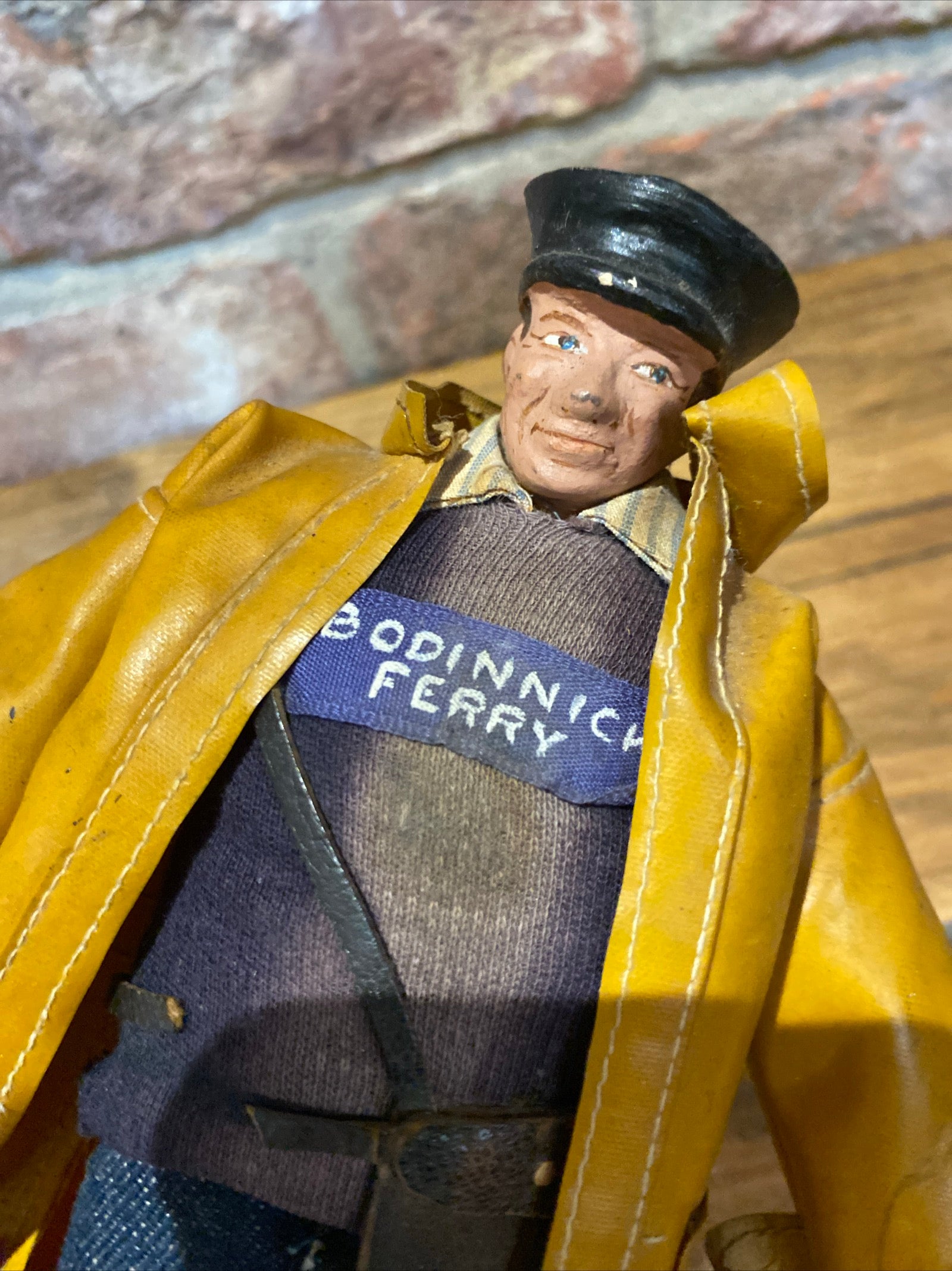 Vintage Bodinnick Ferry Souvenir Ferryman Figure