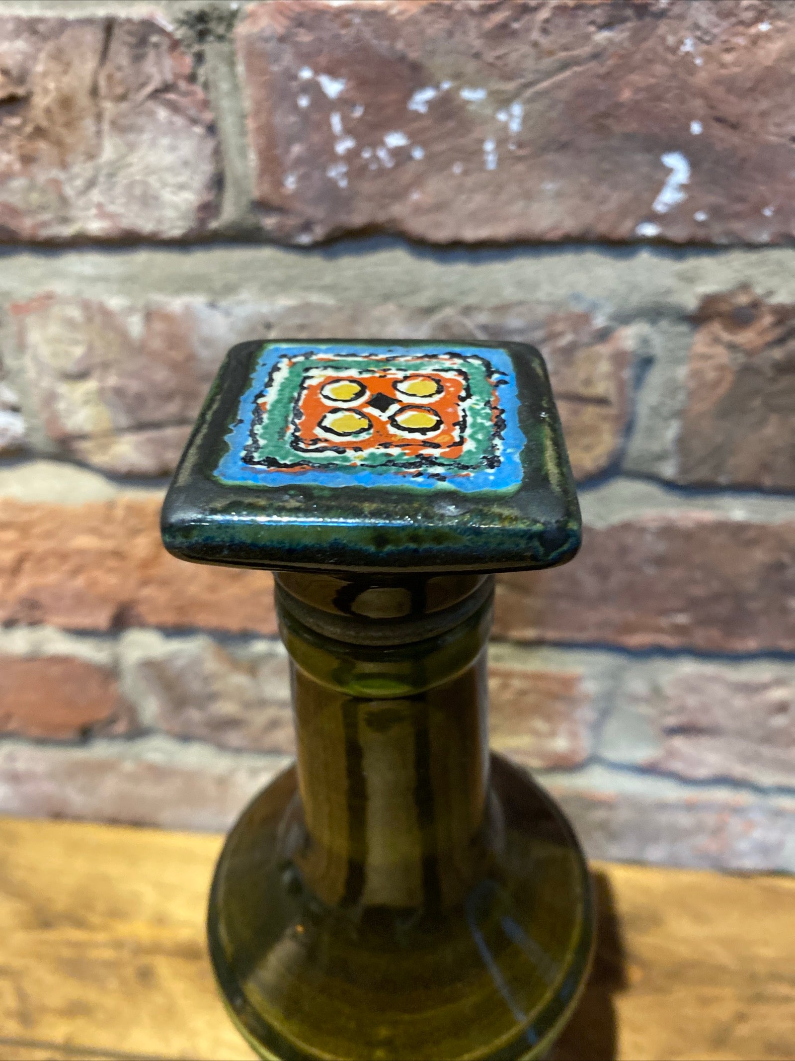 Vintage West German Whisky Bottle , Pourer