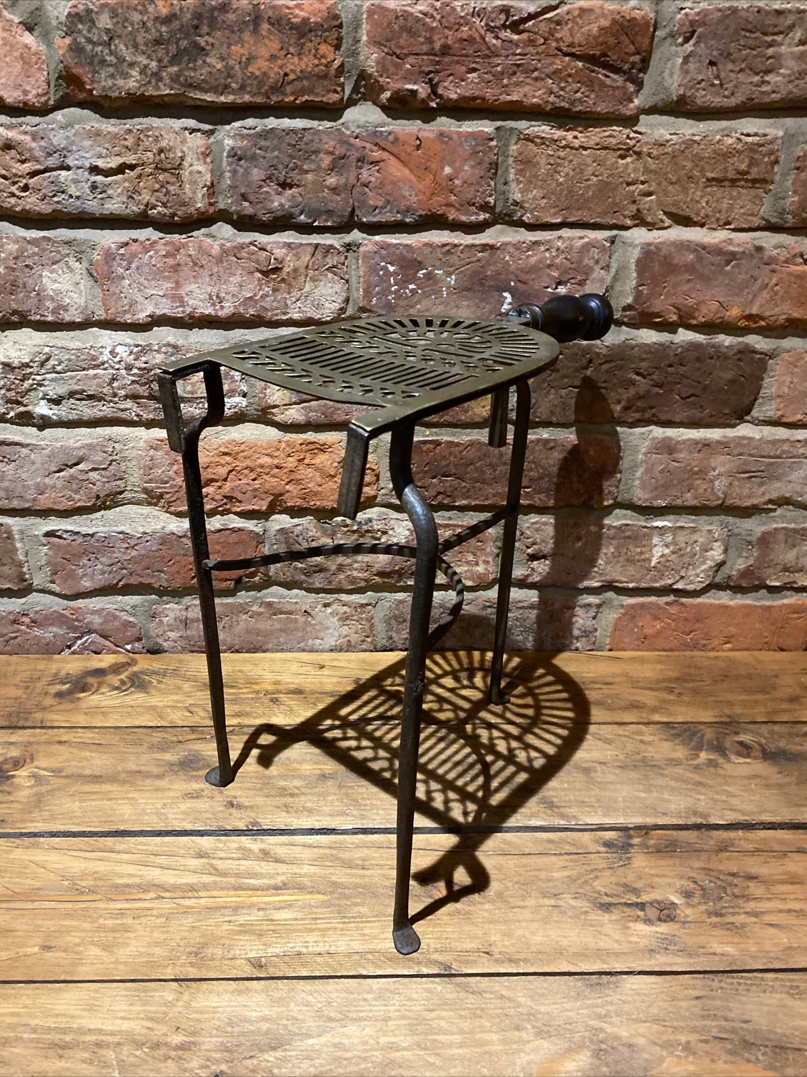 Antique Fireplace Trivet Stand , Fireside