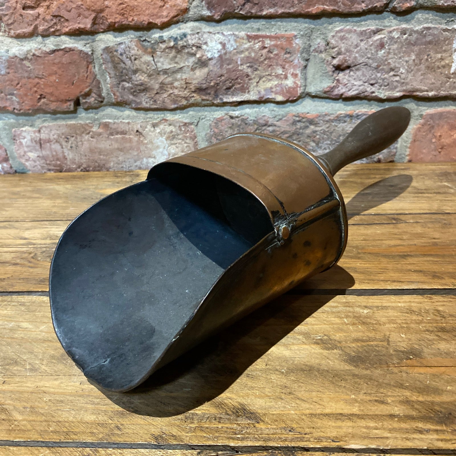 Antique/ Vintage Copper Grain Scoop