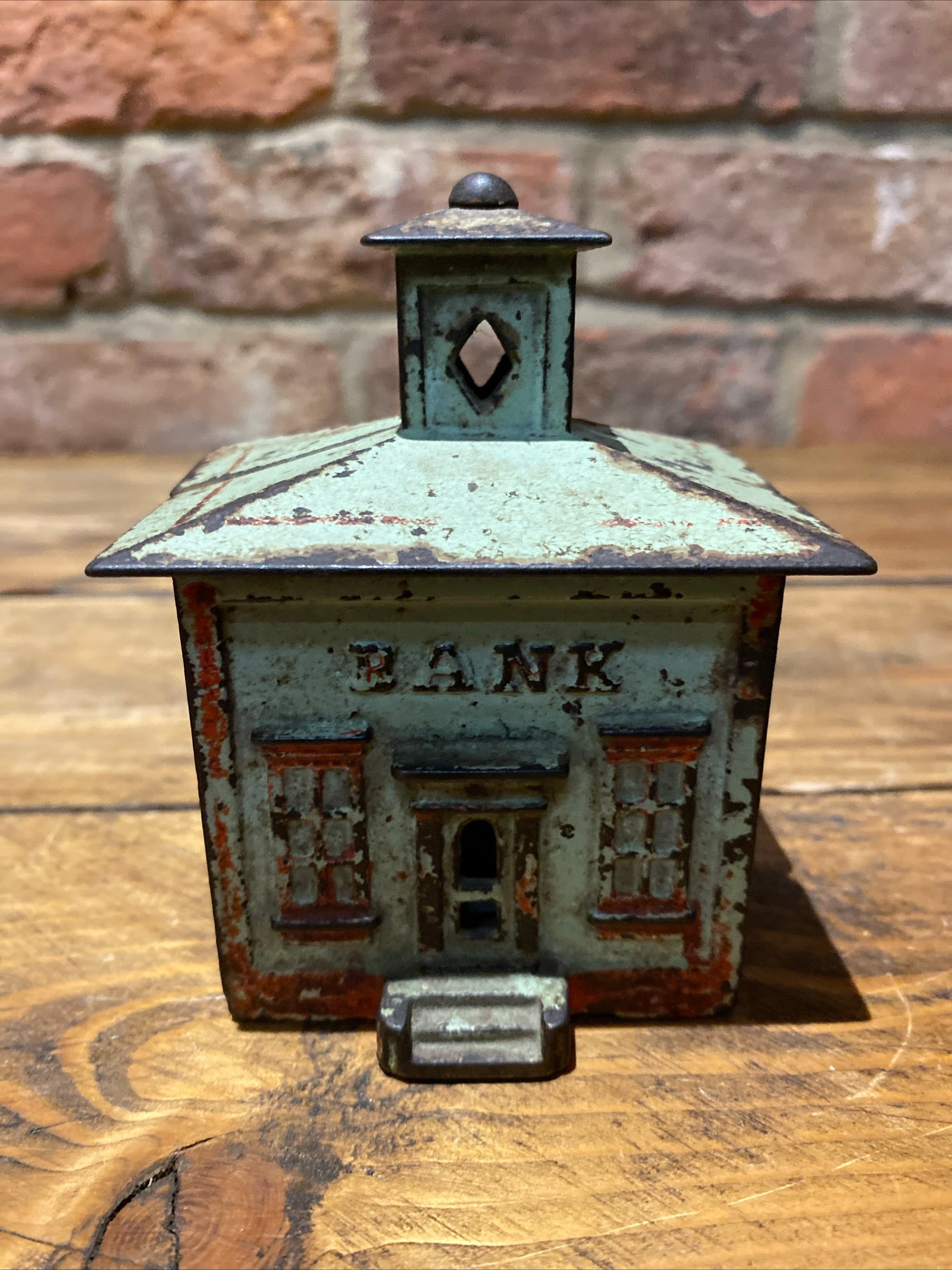 Vintage Cast Iron Bank Money Box