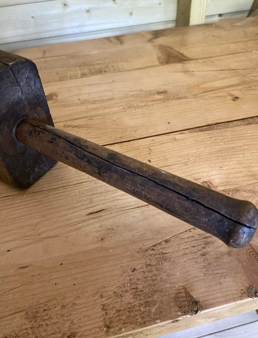 Antique Wooden Mallet